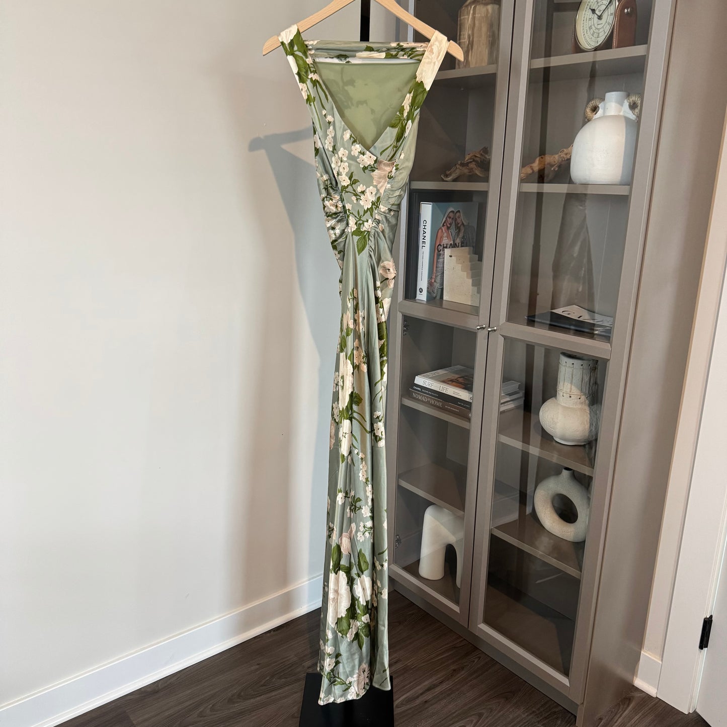 Reformation Anaiis Silk Maxi Dress