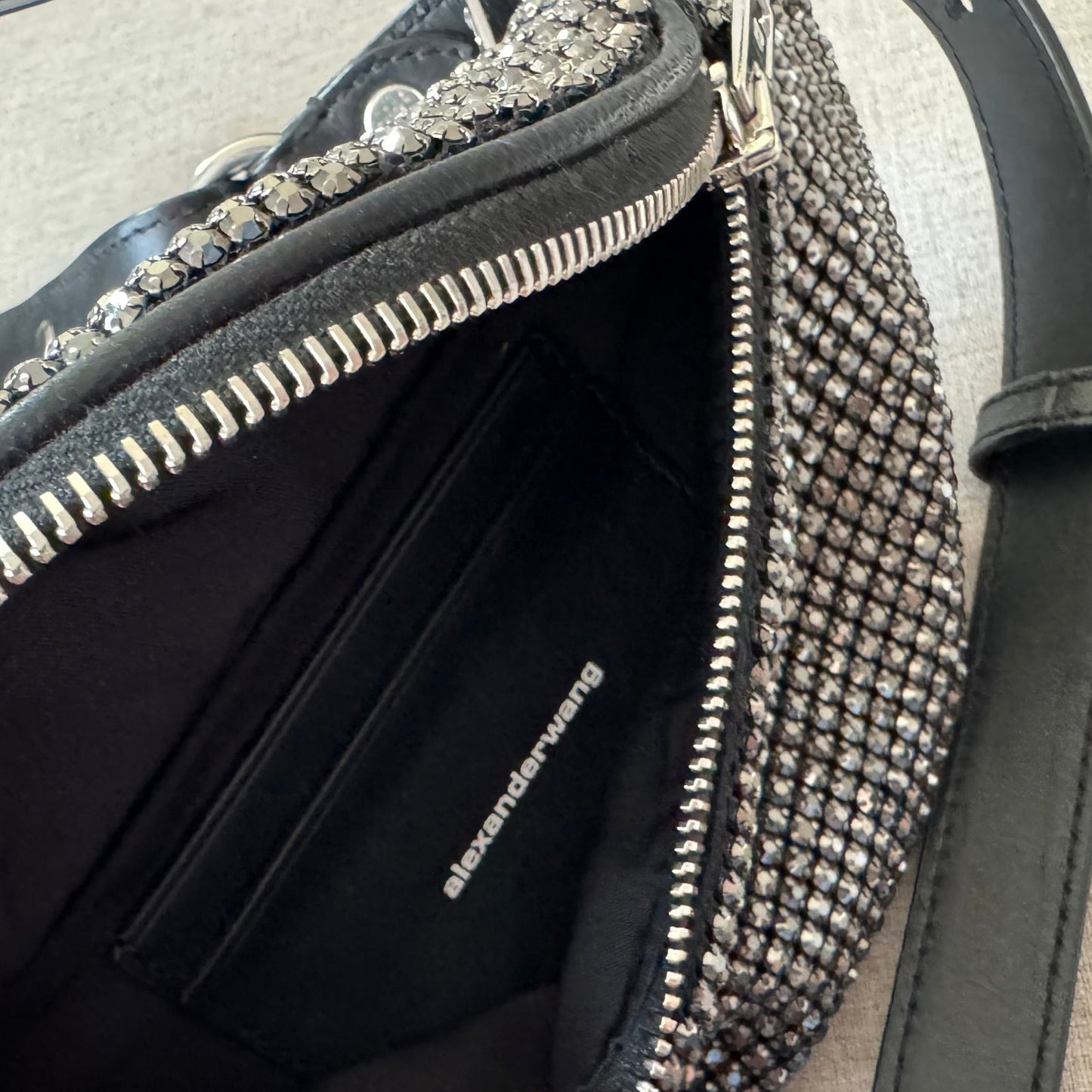 Alexander Wang Rhinestone Belt Bag