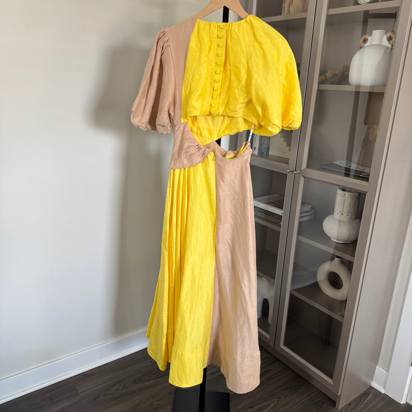 Aje Caliente Two Tone Dress