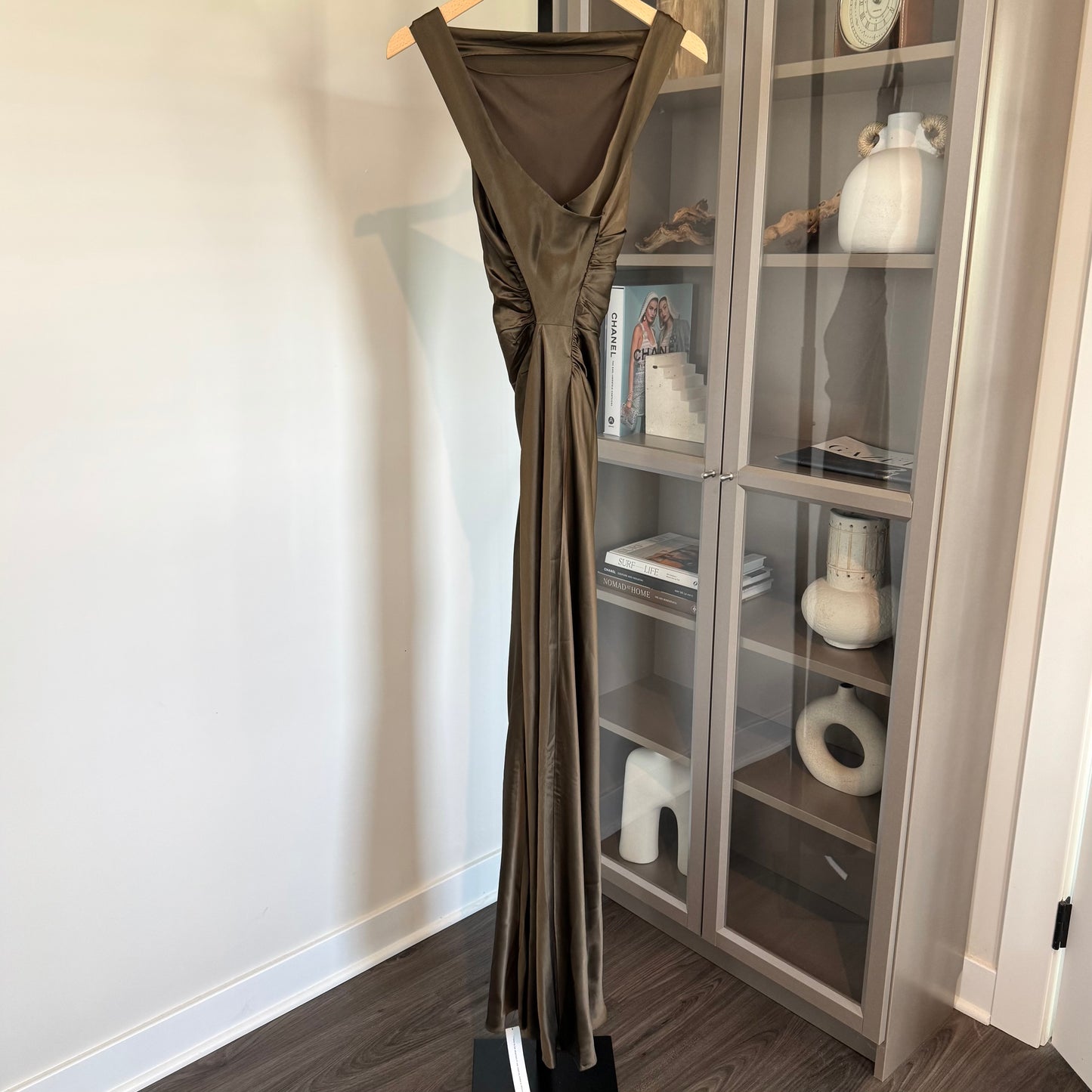 Reformation Anaiis Silk Maxi Dress