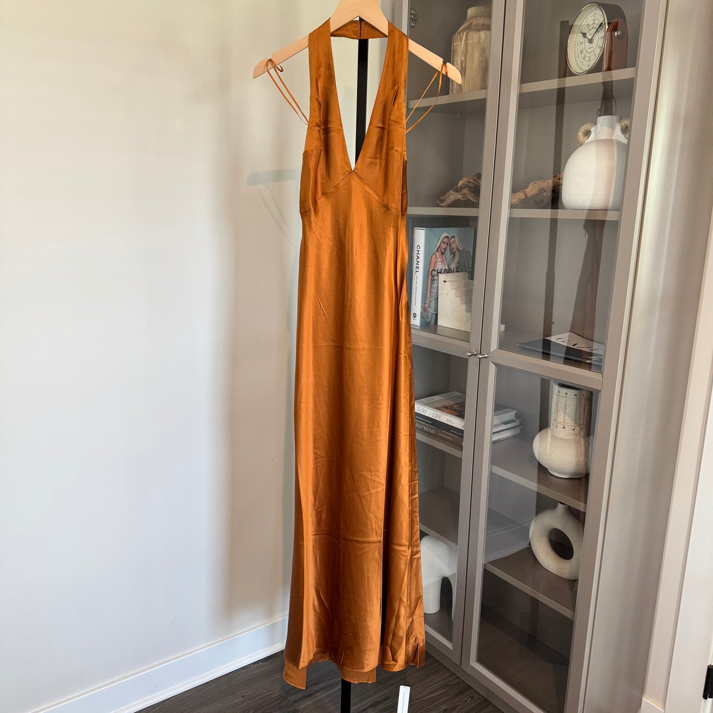 Reformation Daniela Silk Maxi Dress