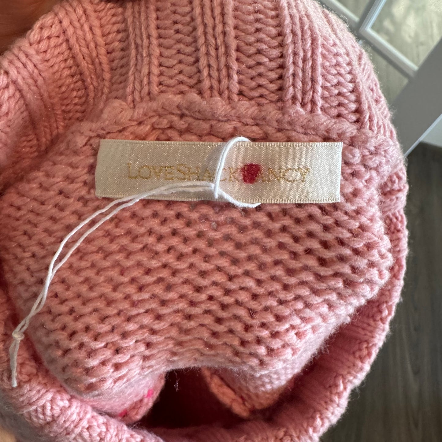LoveShackFancy Pom Pom Sweater