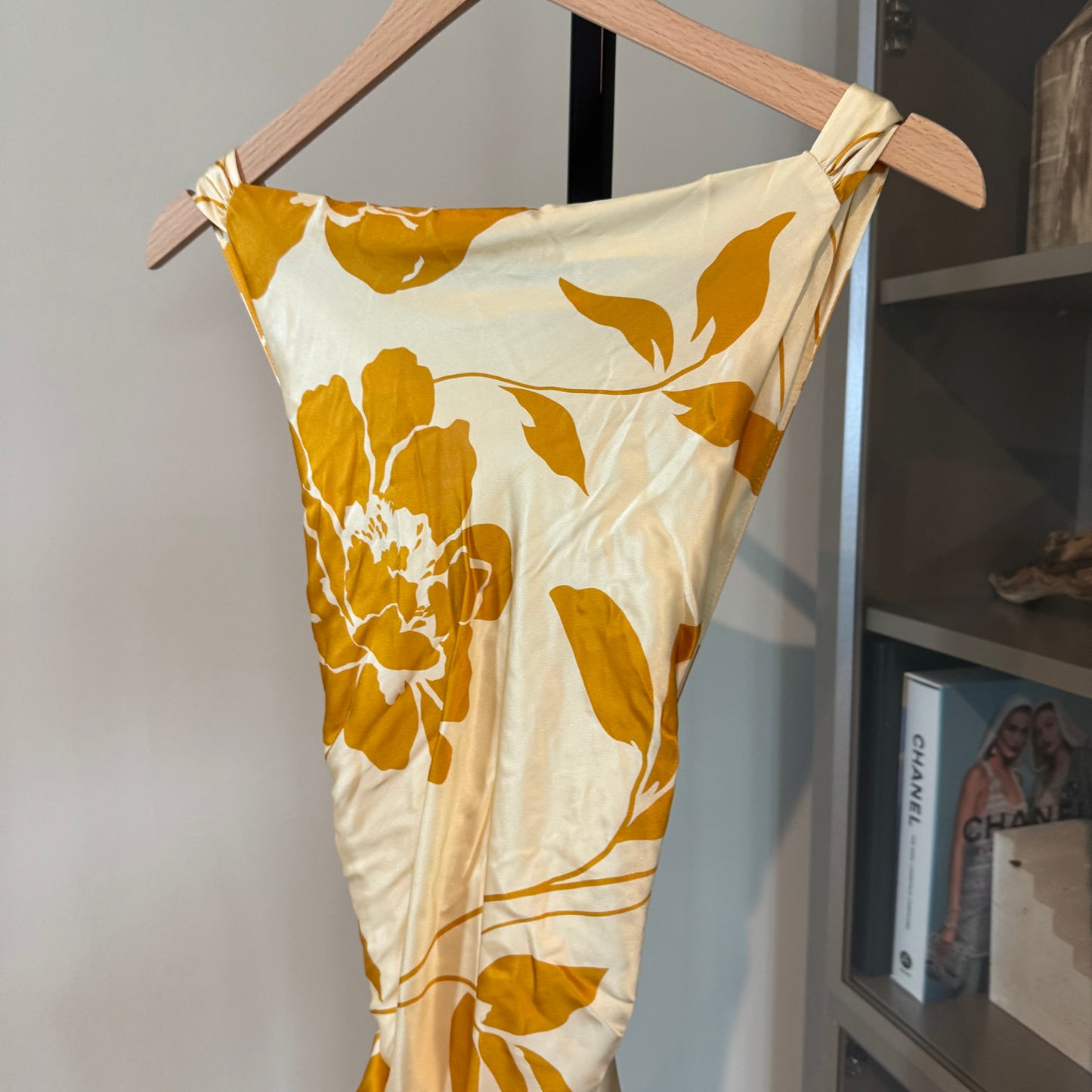 Reformation Anaiis Silk Maxi Dress