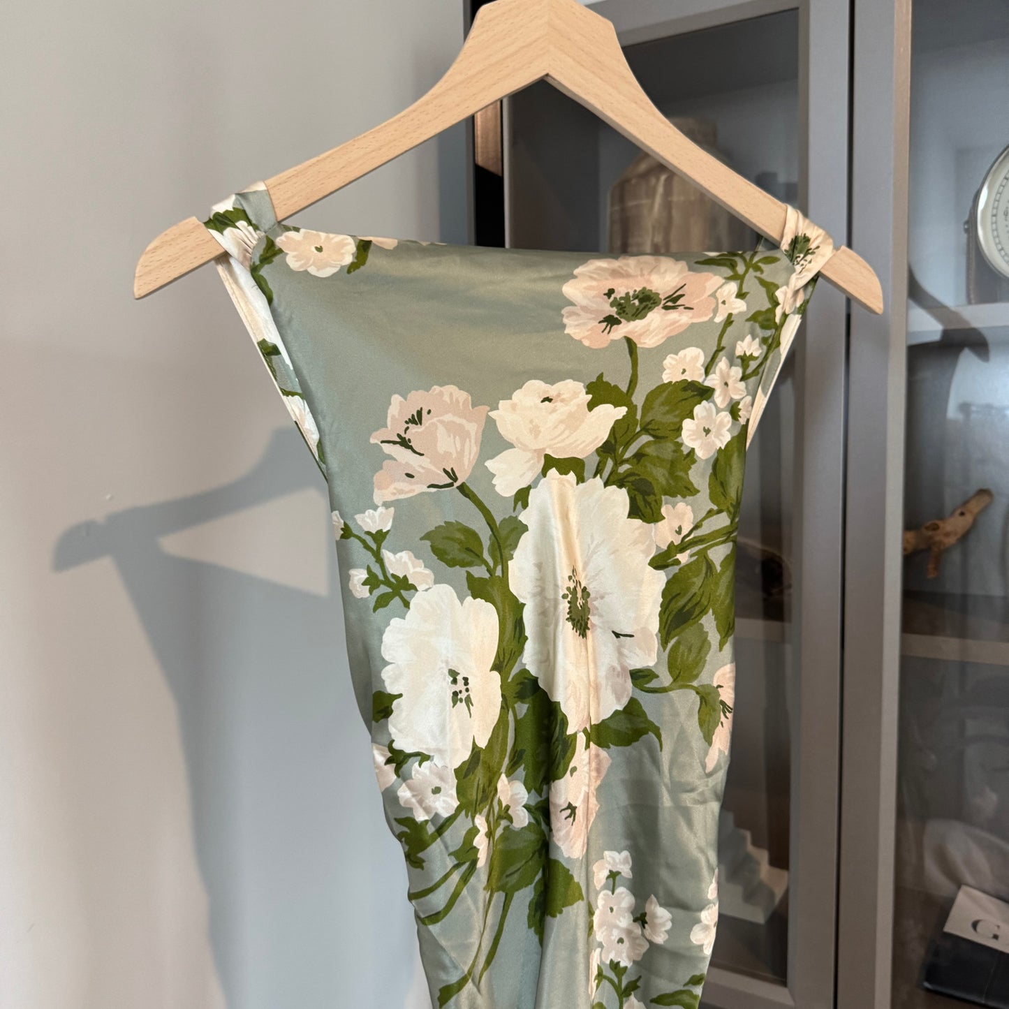 Reformation Anaiis Silk Maxi Dress