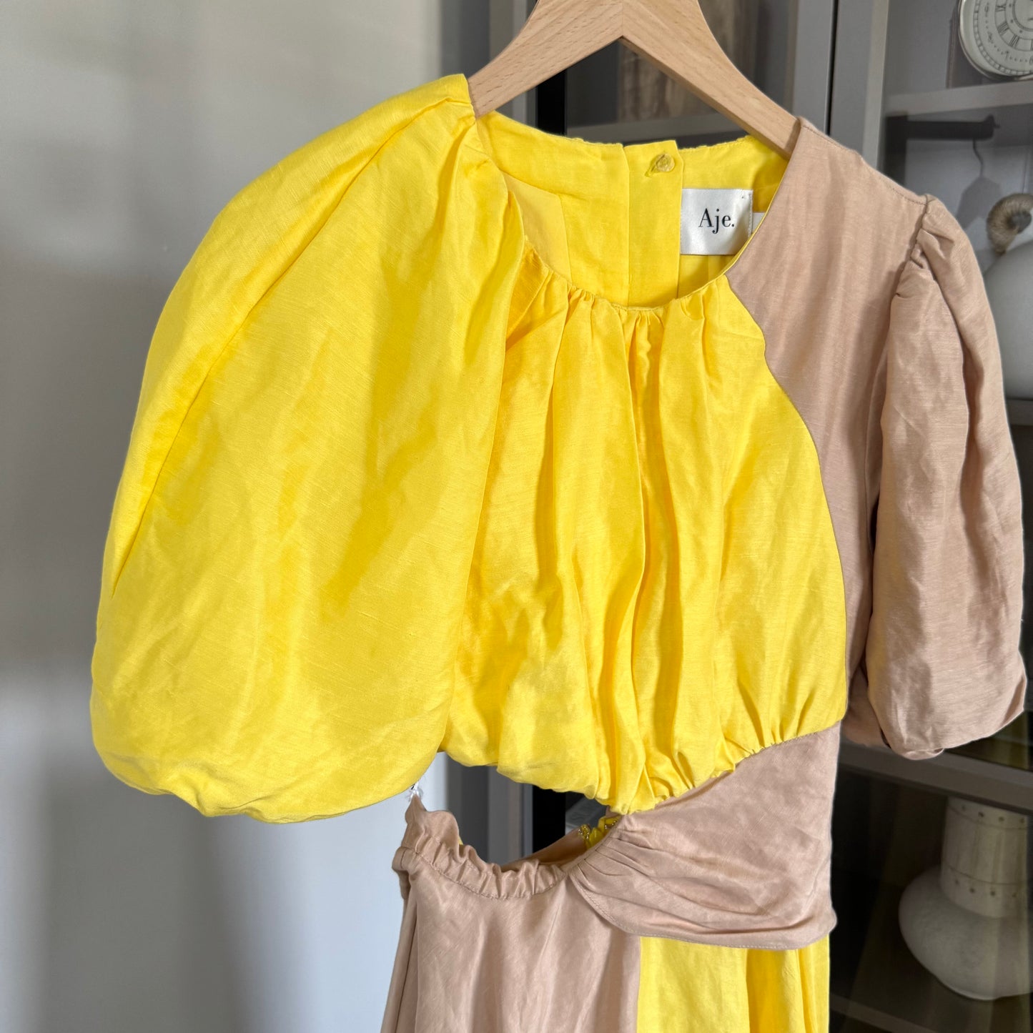 Aje Caliente Two Tone Dress