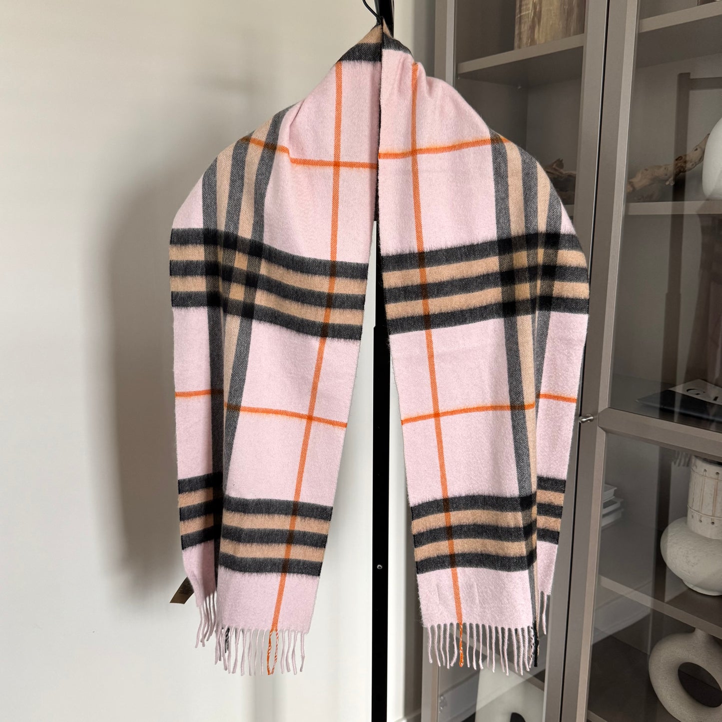 Burberry Cashmere Check Scarf