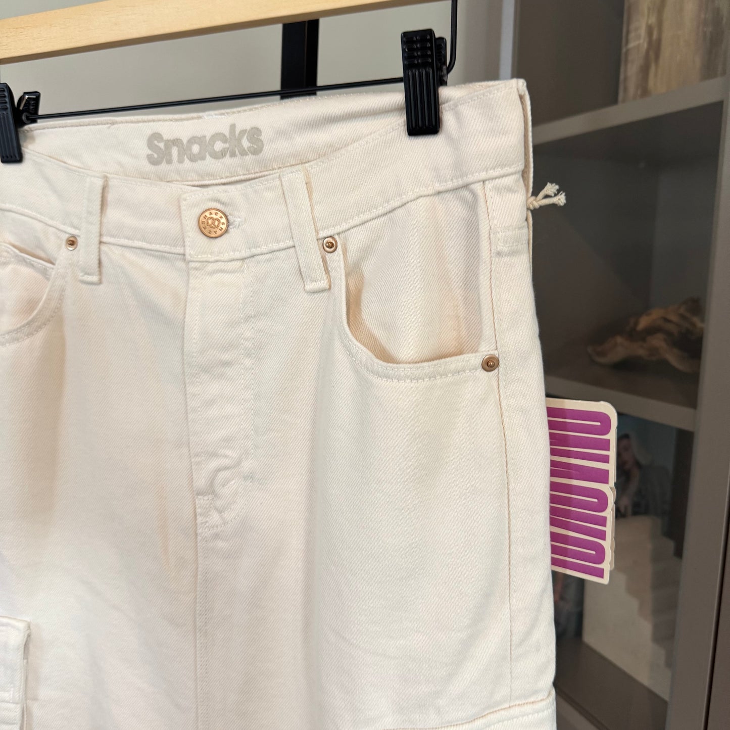 Mother Snacks Cargo Maxi Skirt