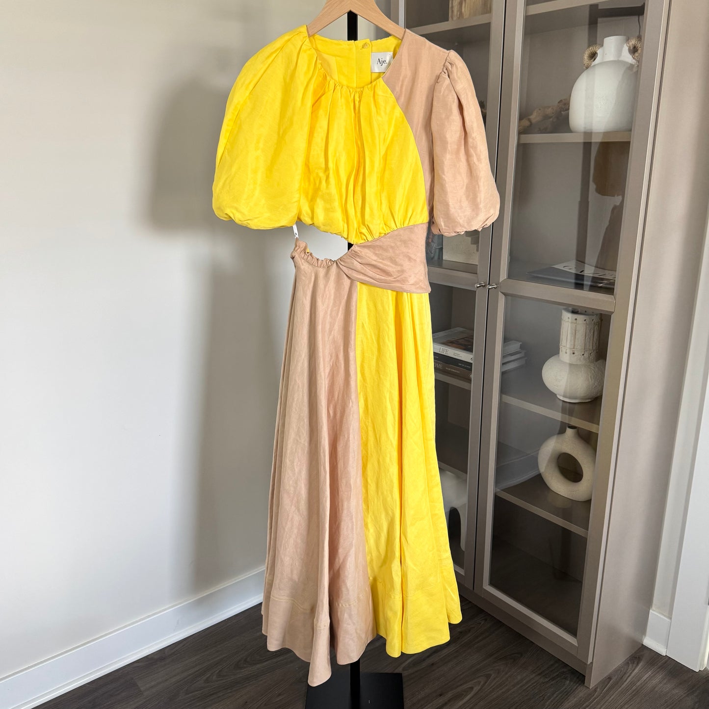 Aje Caliente Two Tone Dress
