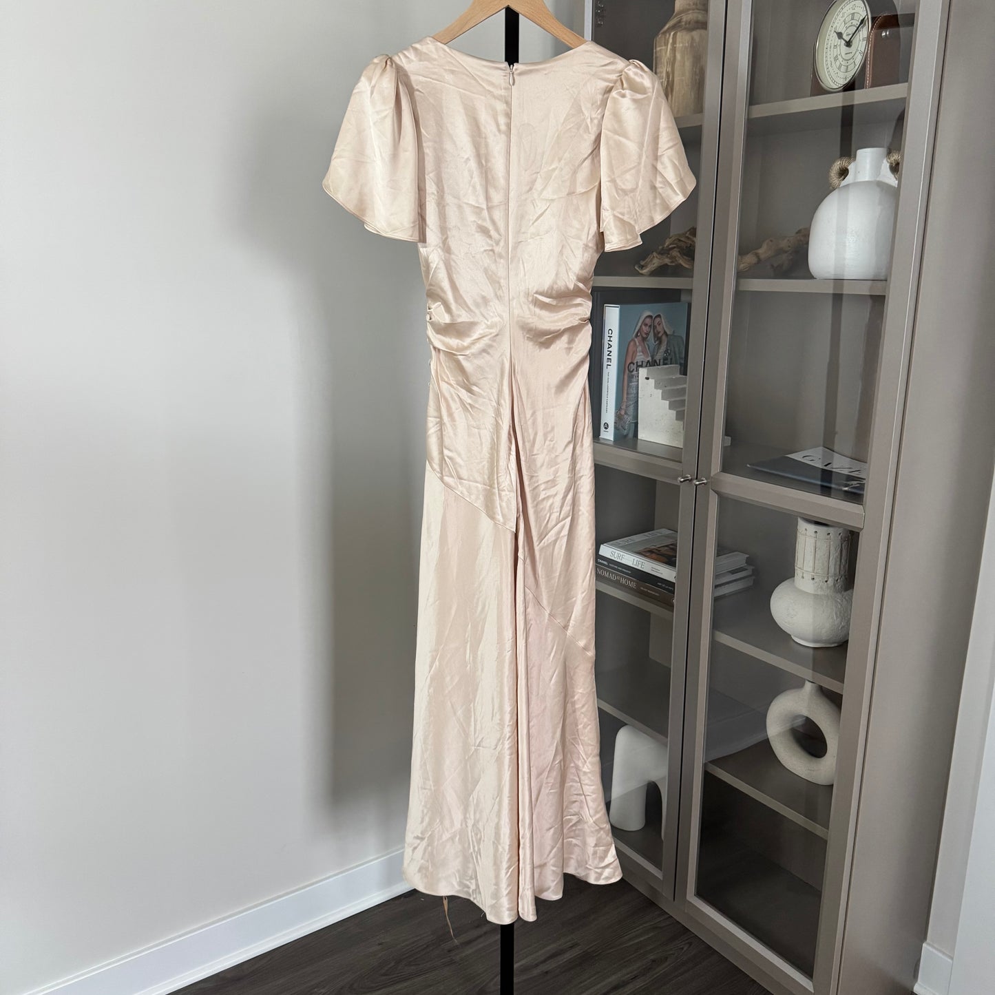 Reformation Vida Satin Dress