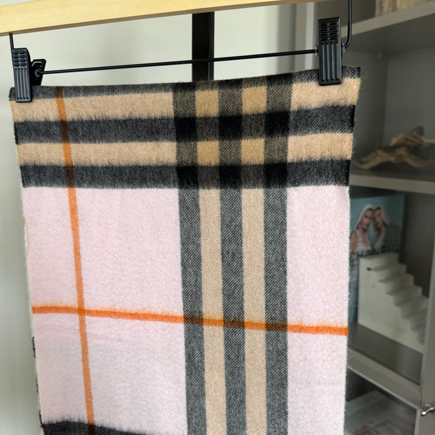 Burberry Cashmere Check Scarf
