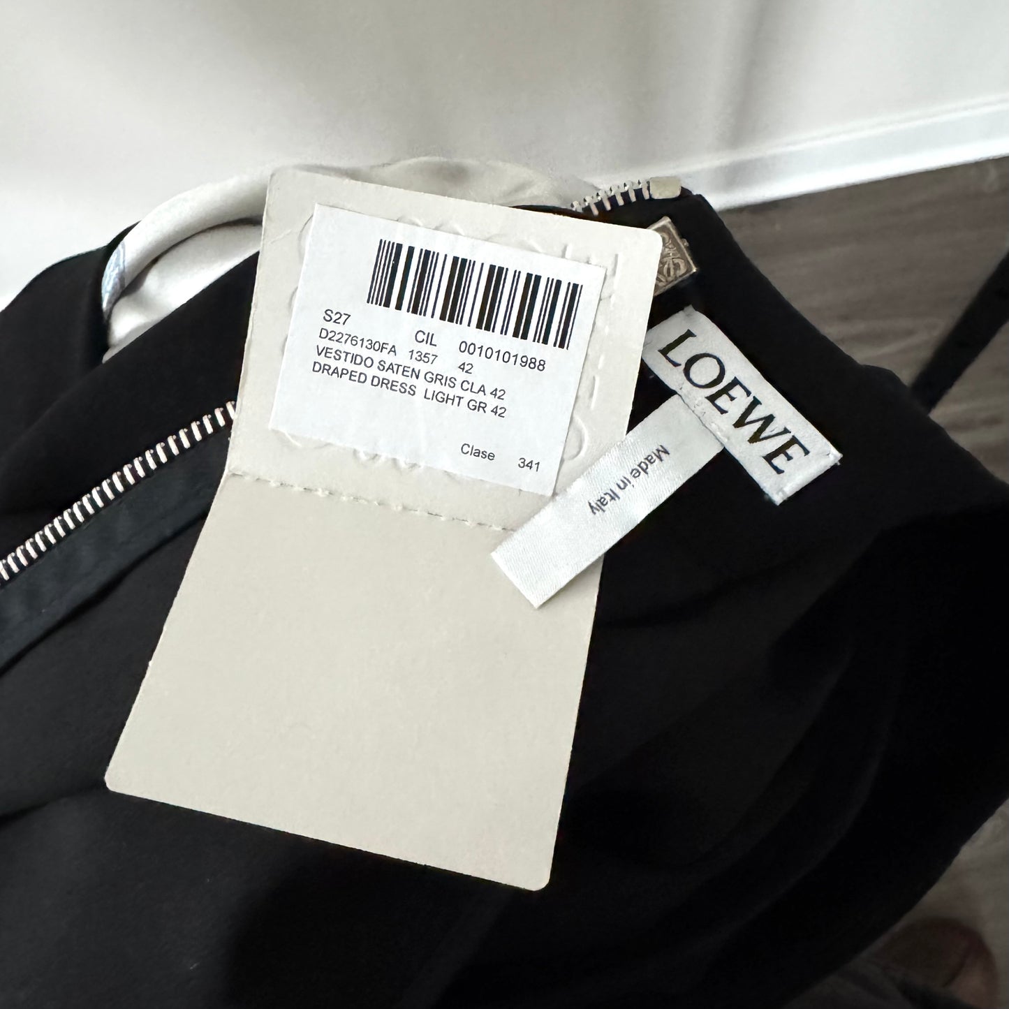 Loewe Silk Draping Dress