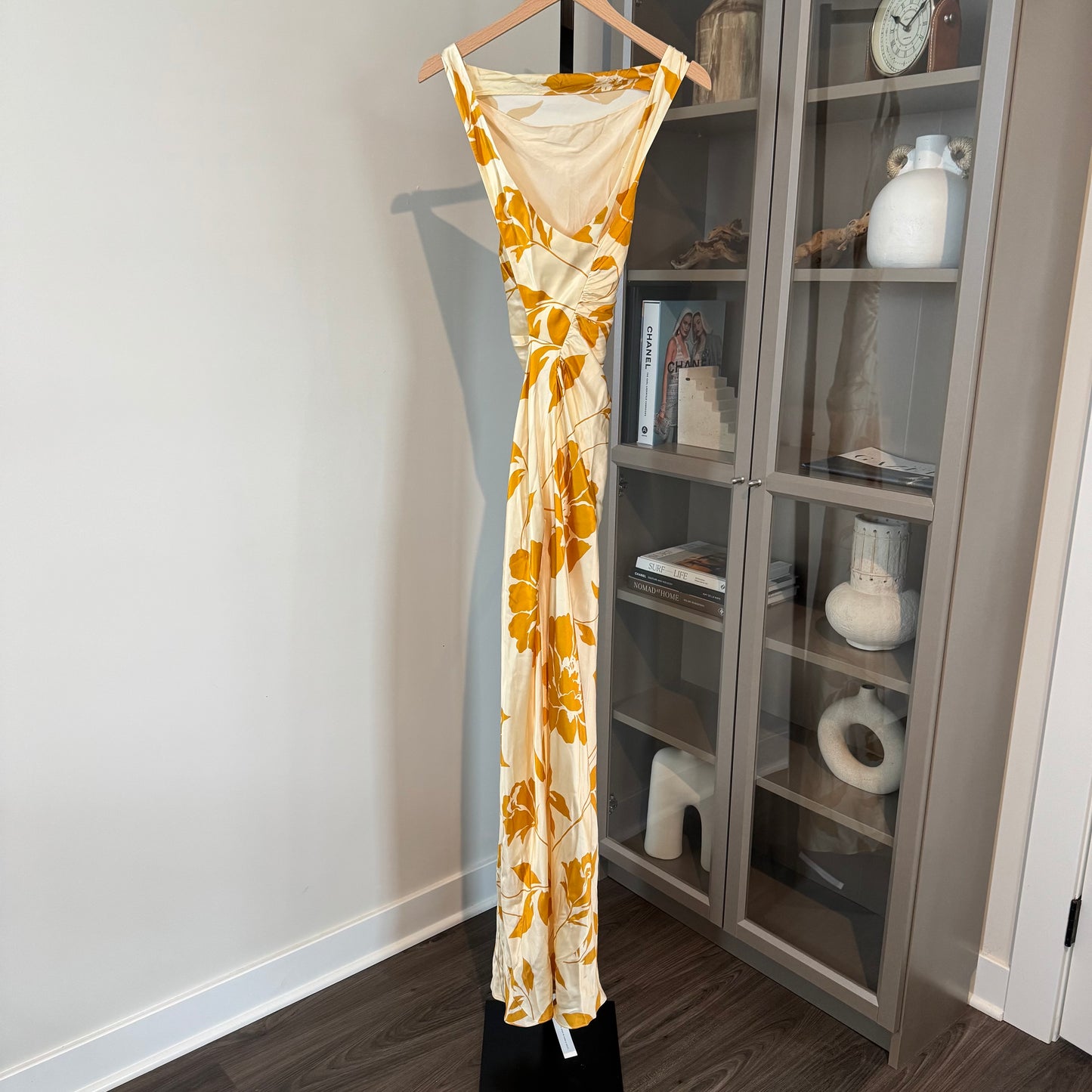 Reformation Anaiis Silk Maxi Dress
