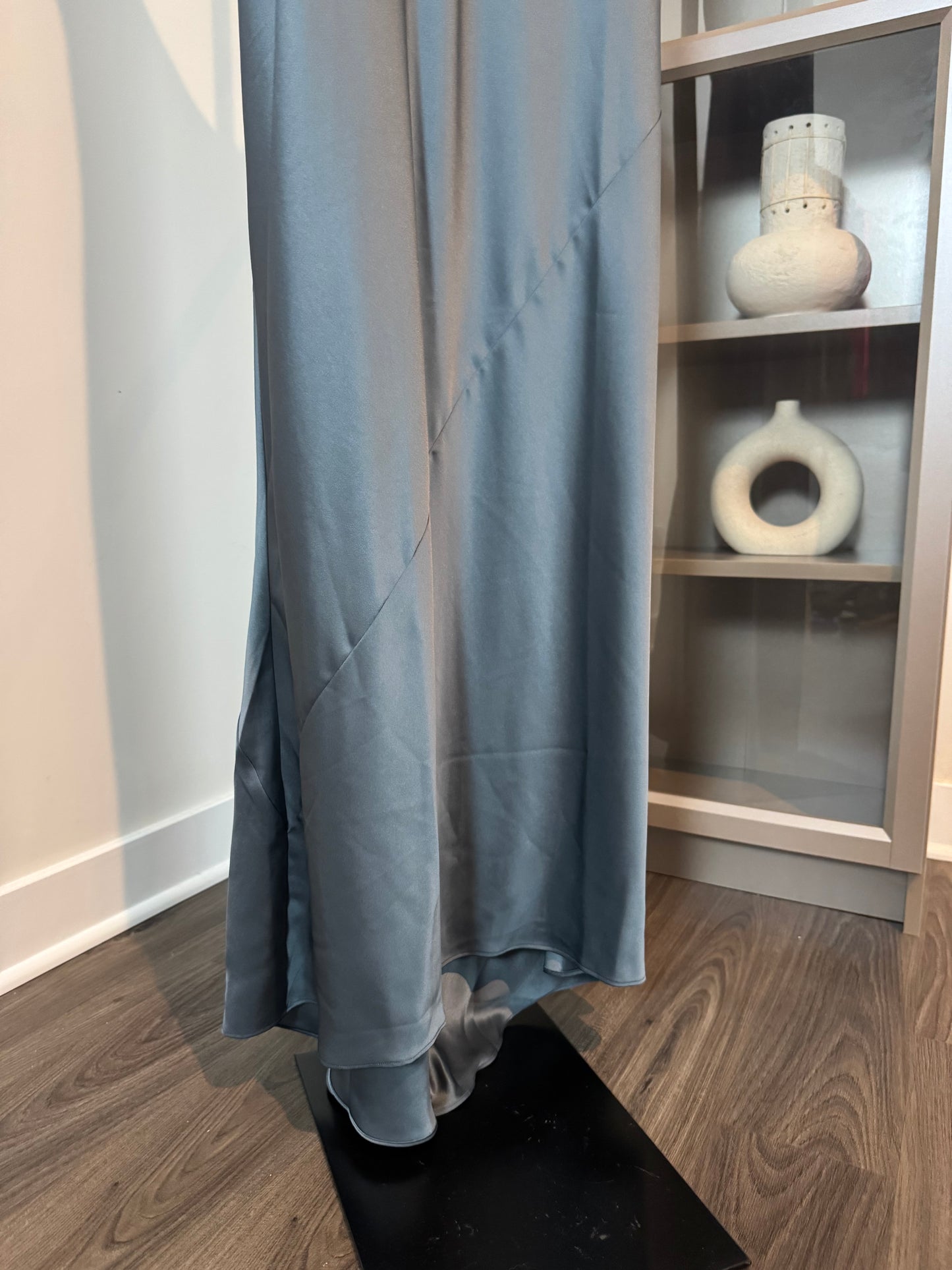 Reformation Sapphira Satin Maxi Dress
