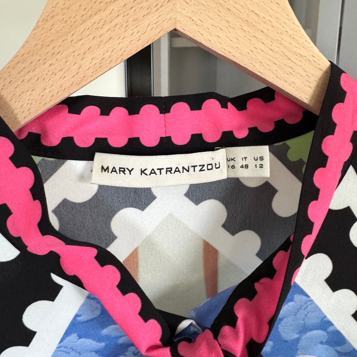 Mary Katrantzou Satin Midi Dress