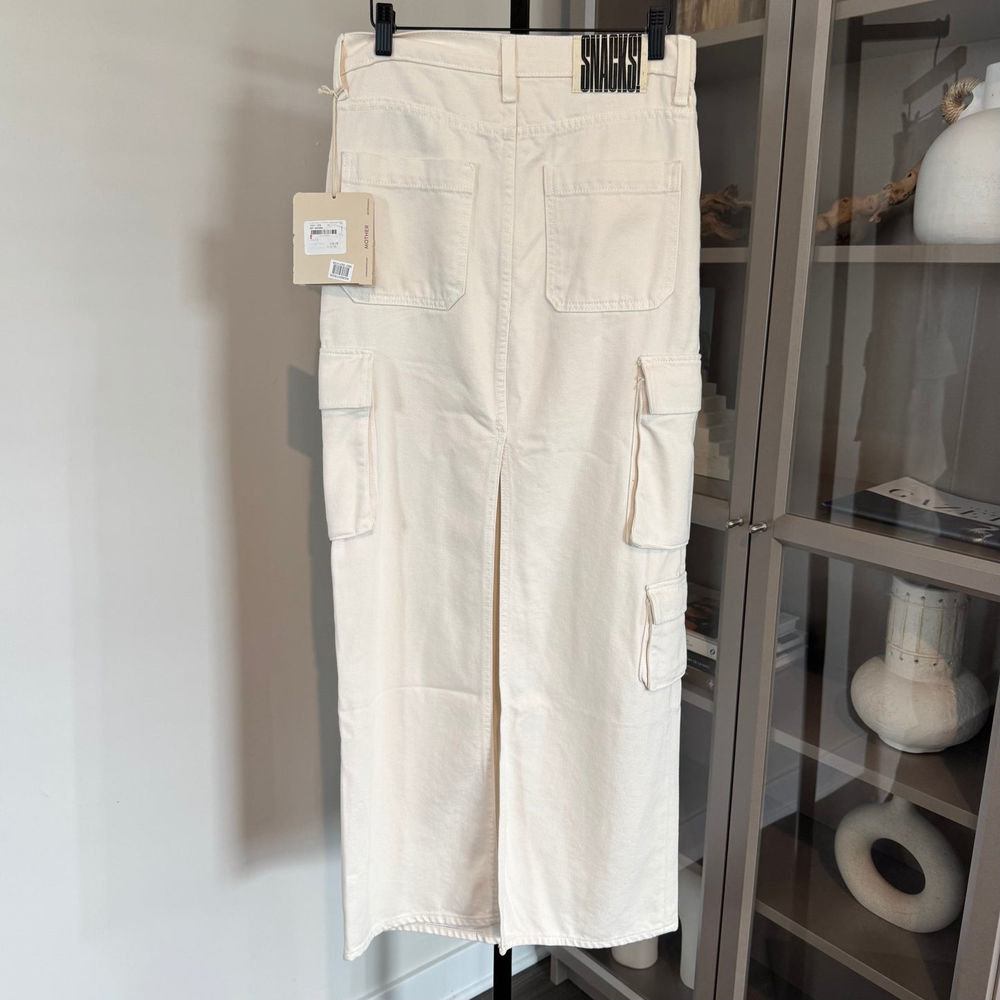 Mother Snacks Cargo Maxi Skirt