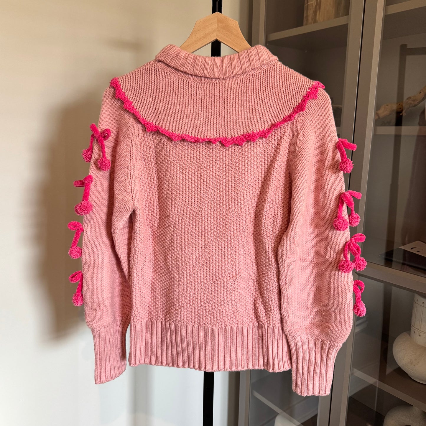LoveShackFancy Pom Pom Sweater