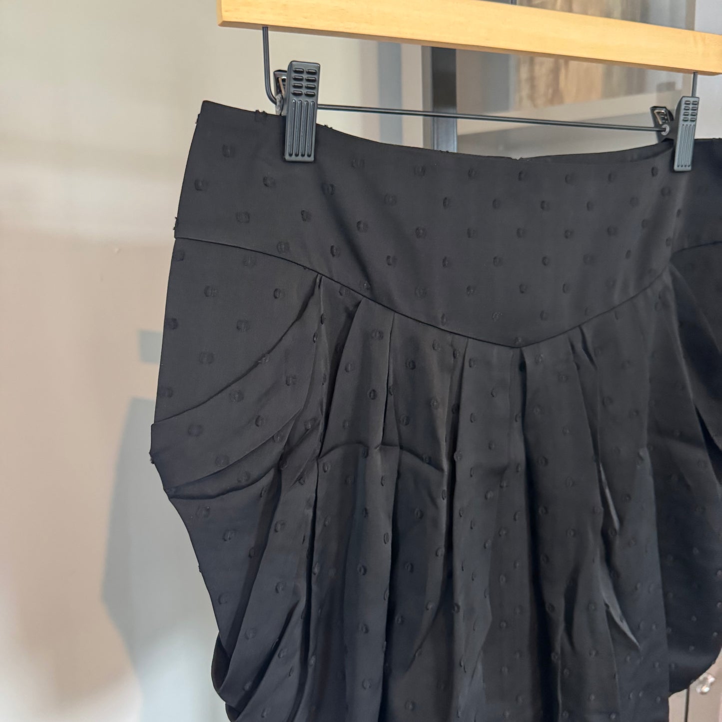 Saint Laurent Suddenly Silk Skirt