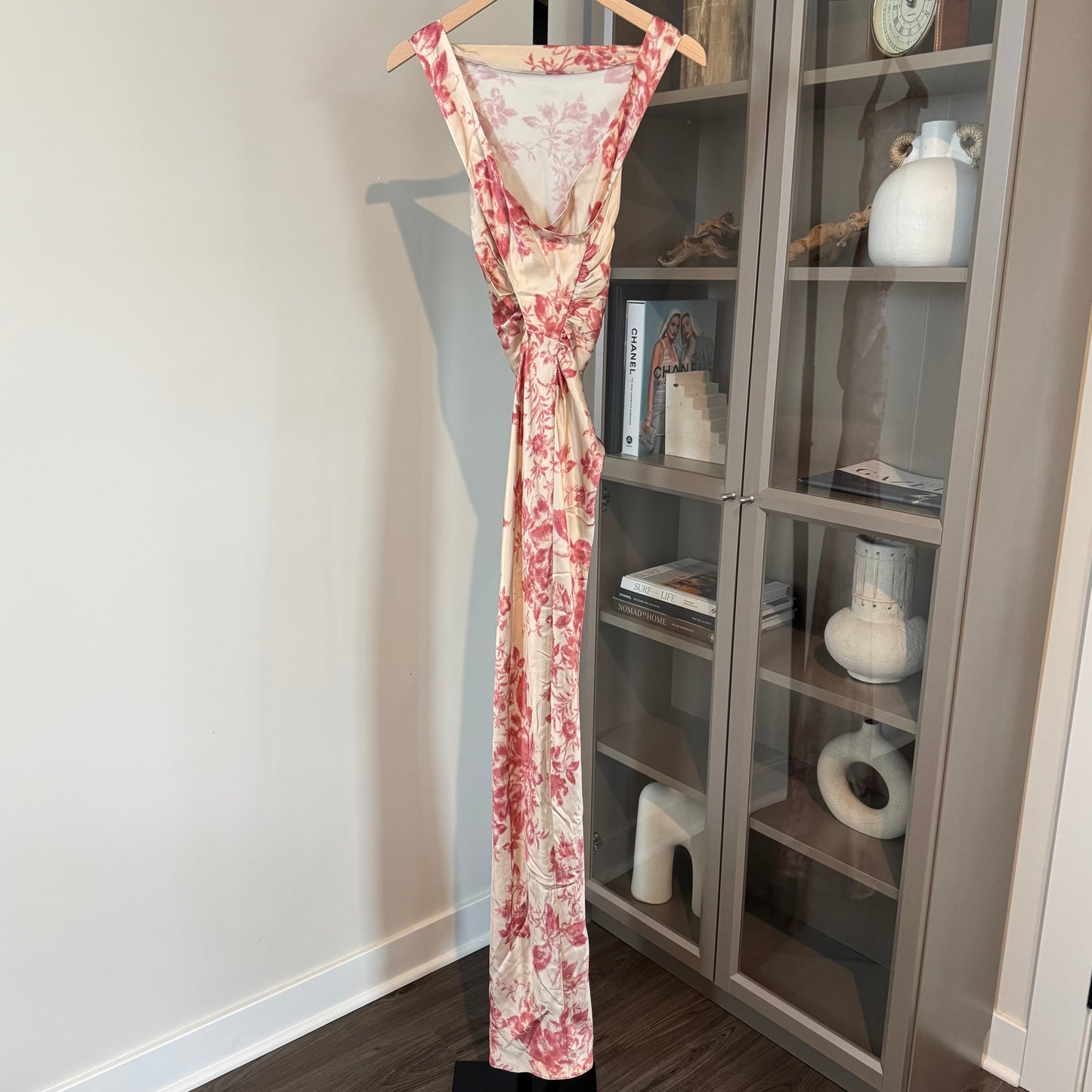 Reformation Anaiis Silk Maxi Dress