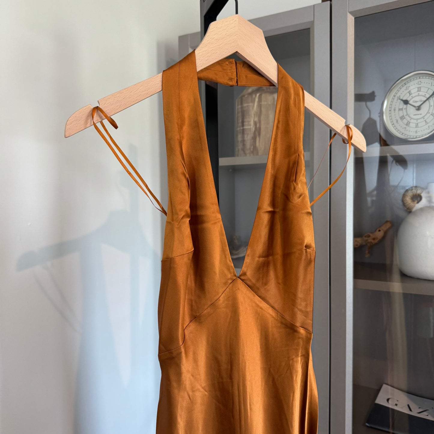 Reformation Daniela Silk Maxi Dress