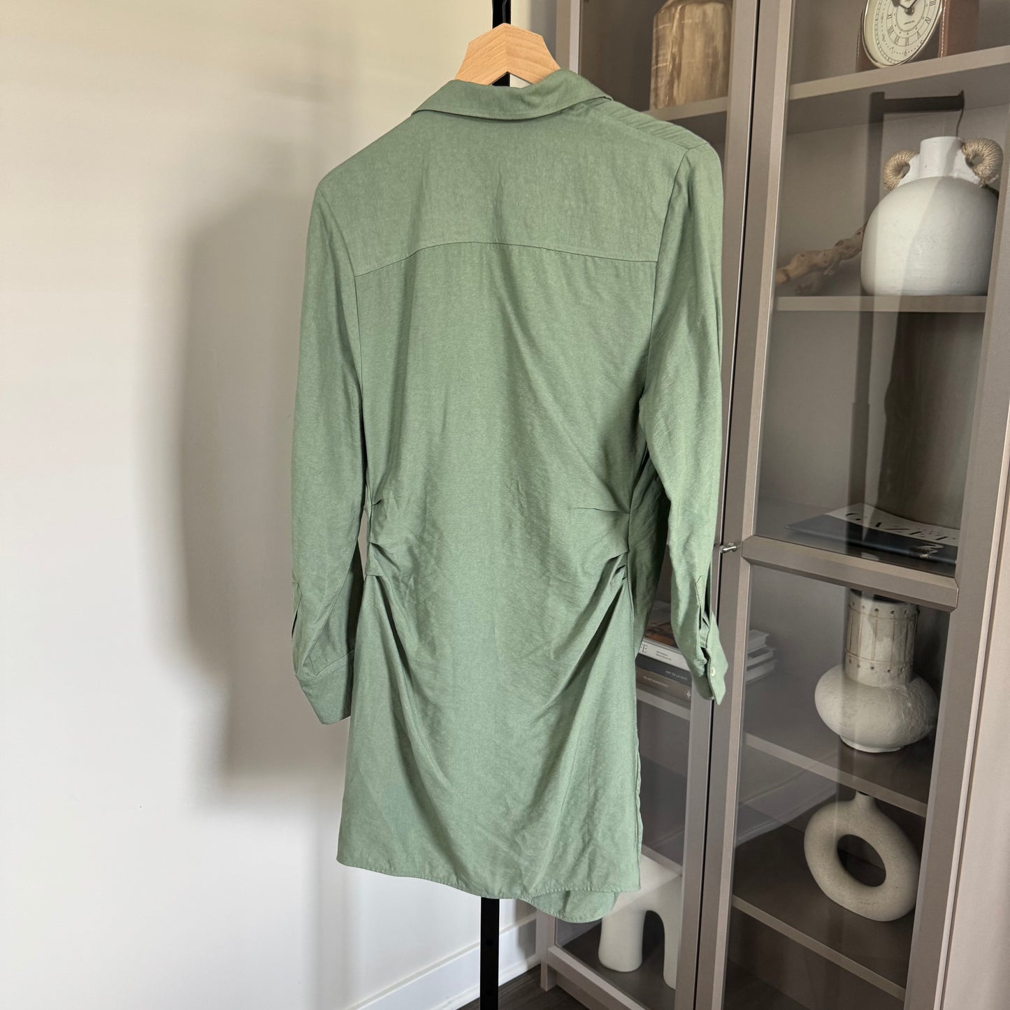 Jacquemus Le Raphia Shirt Dress