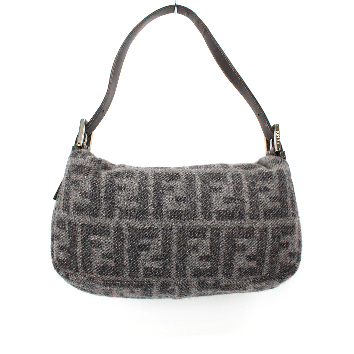 Fendi Zucca Cashmere Baguette