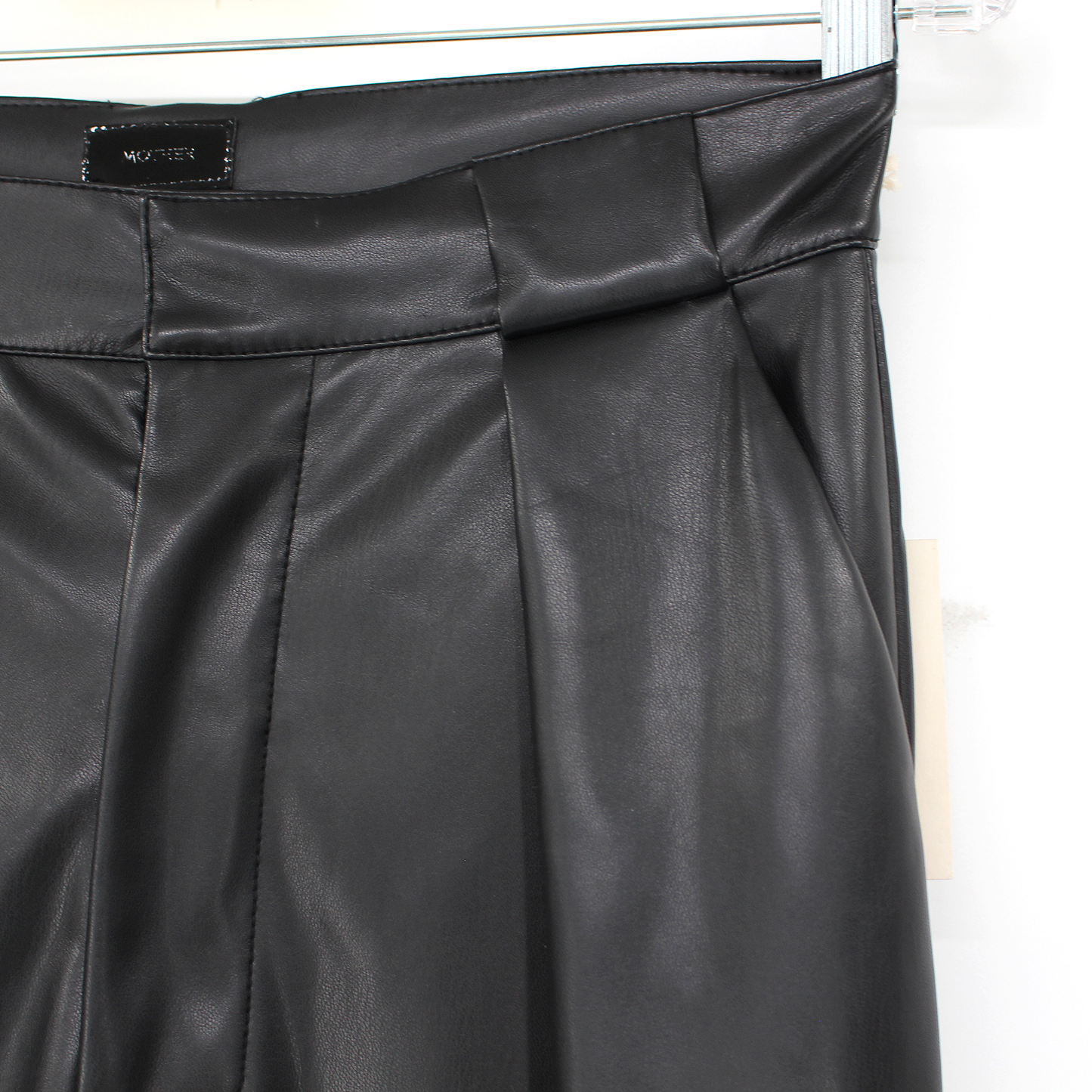 Mother Faux Leather Pants