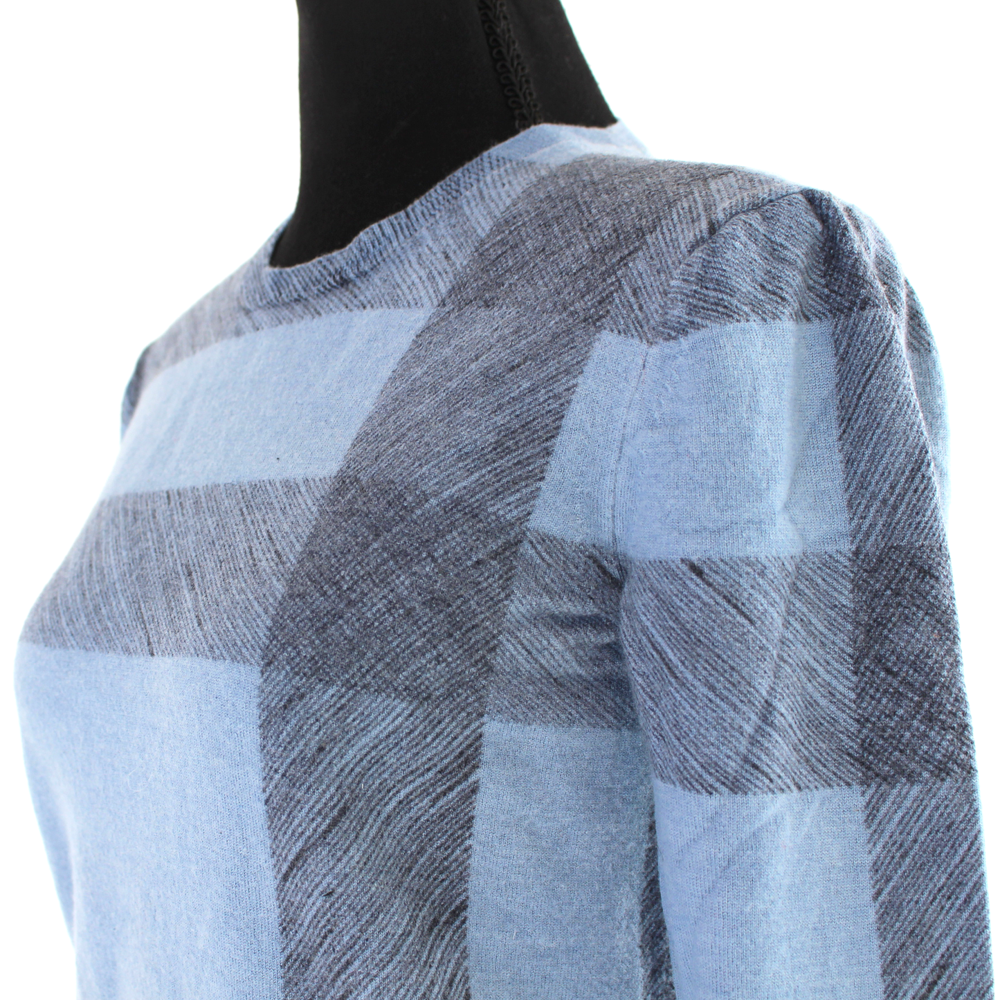 Burberry Crewneck Check Sweater