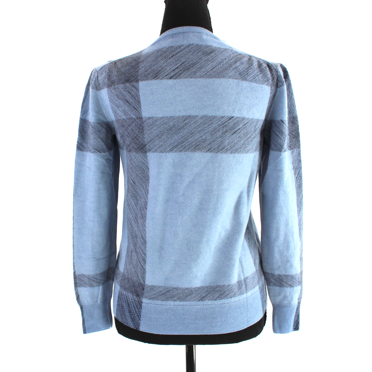 Burberry Crewneck Check Sweater