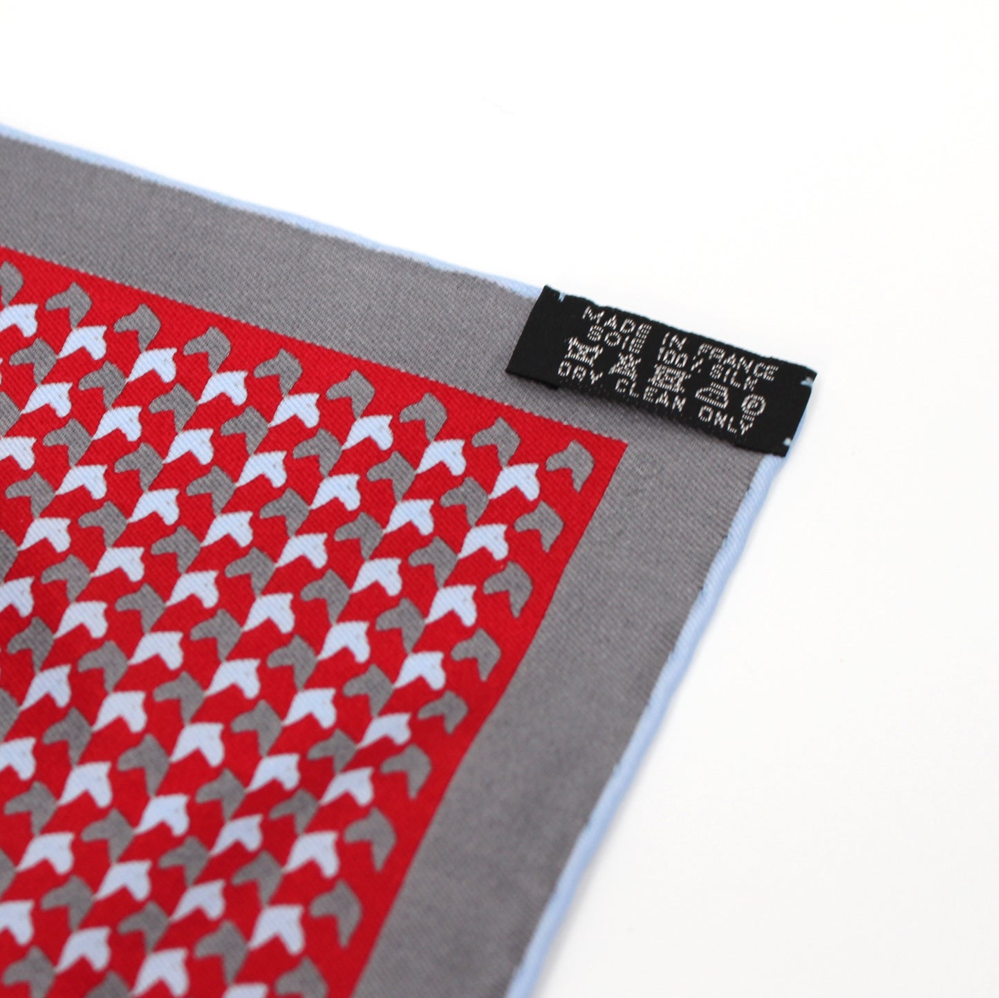 Hermes Silk Horse Pattern Motif Scarf