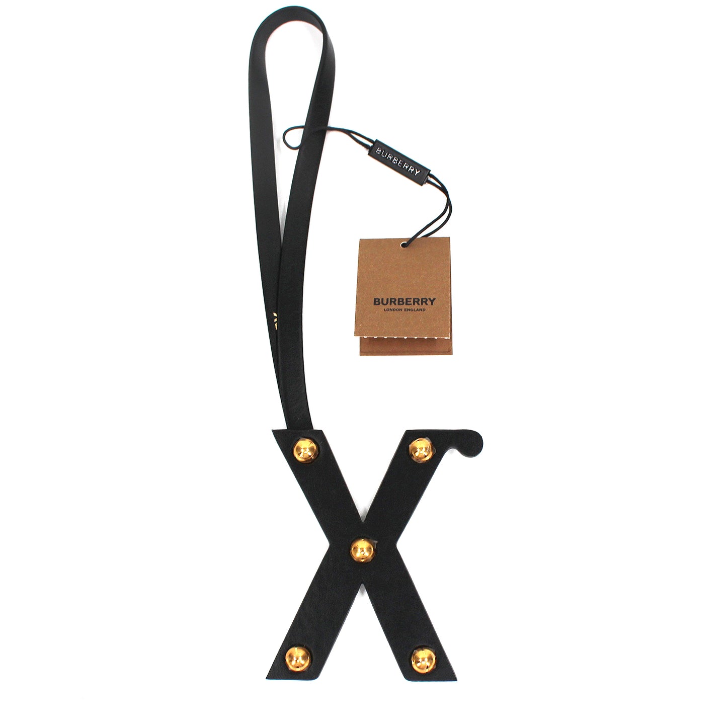 Burberry Leather Initial Bag Charm