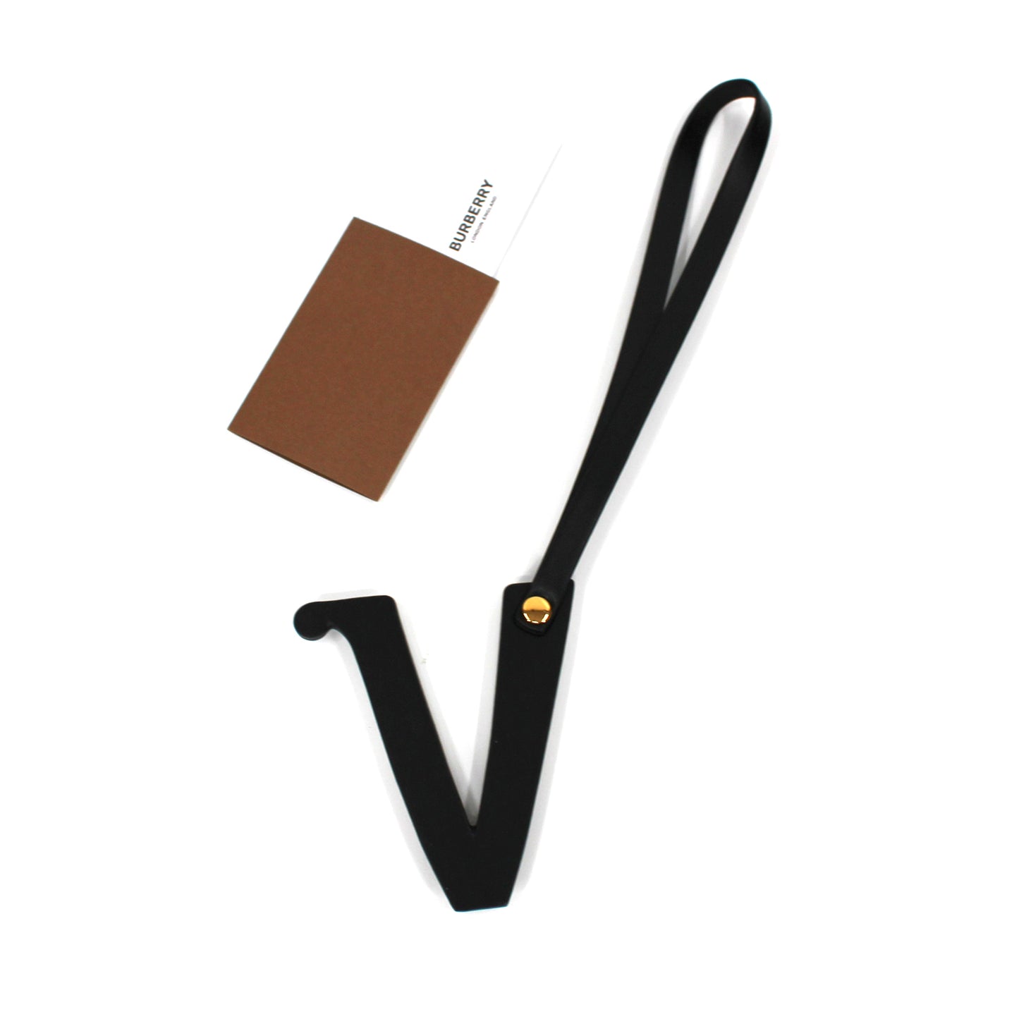 Burberry Leather Initial Bag Charm