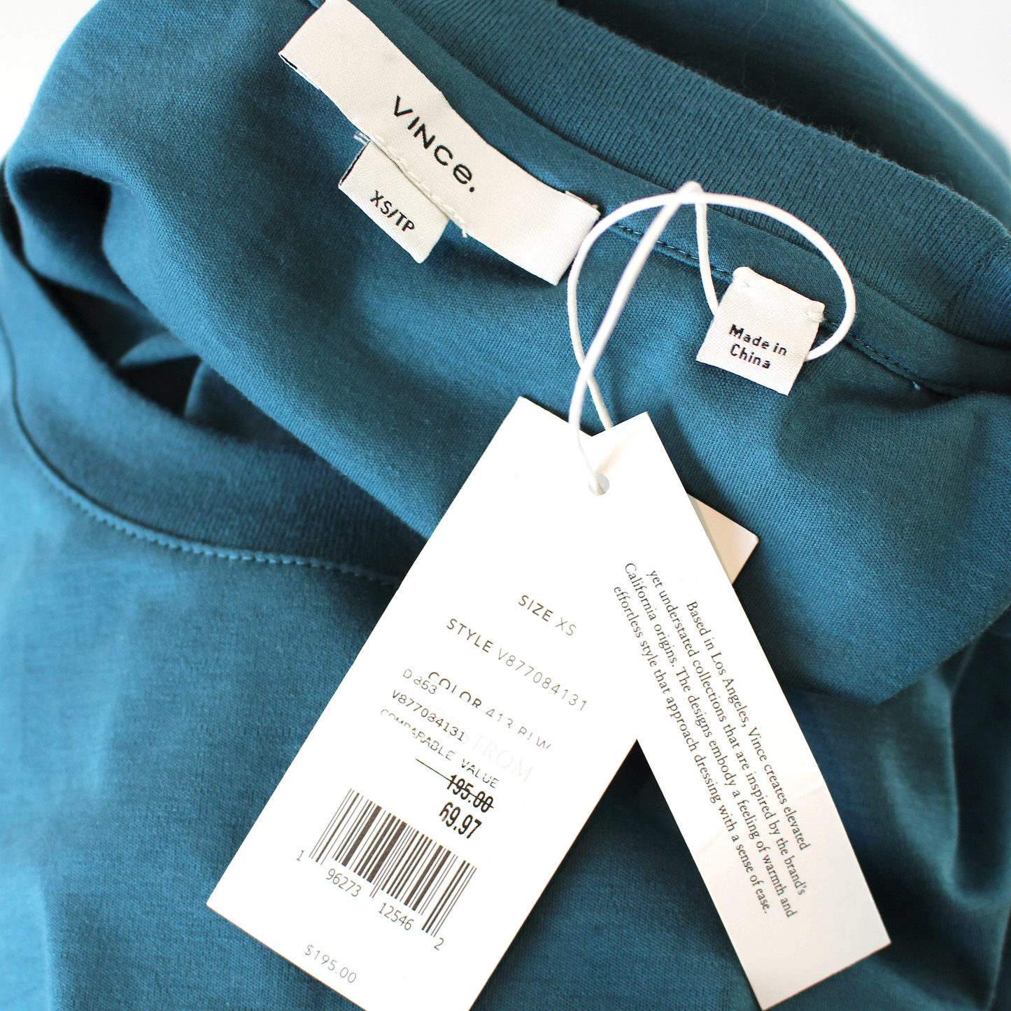 Vince Waist Tie Mini Dress
