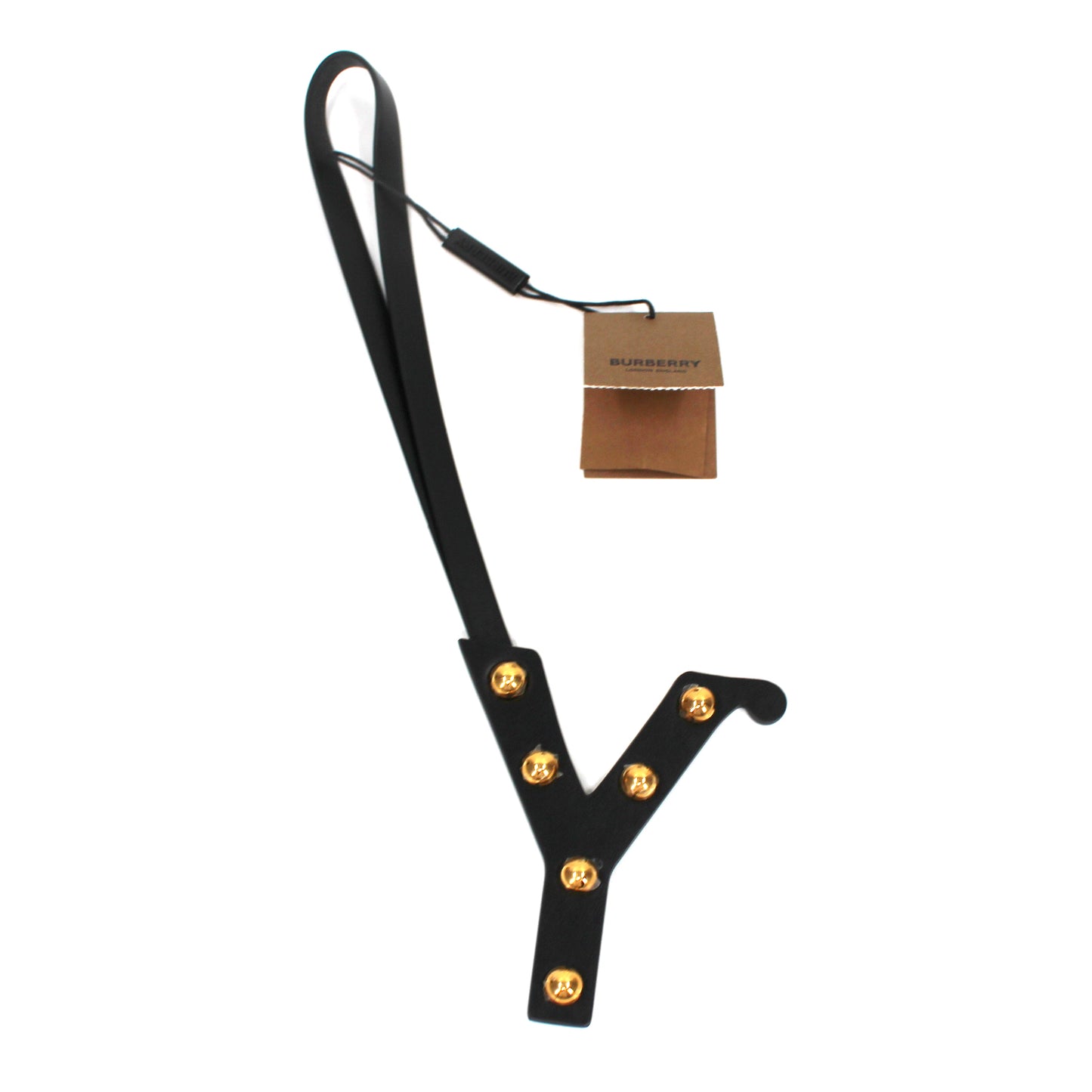 Burberry Leather Initial Bag Charm