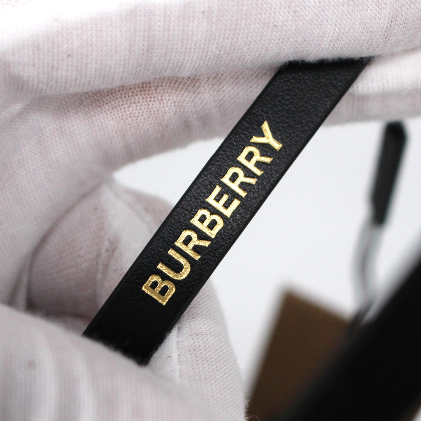 Burberry Leather Initial Bag Charm