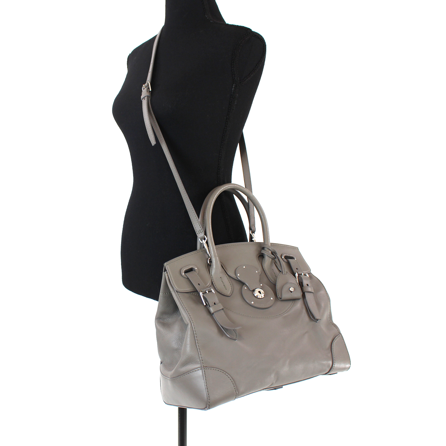 Ralph Lauren Leather Ricky Handbag