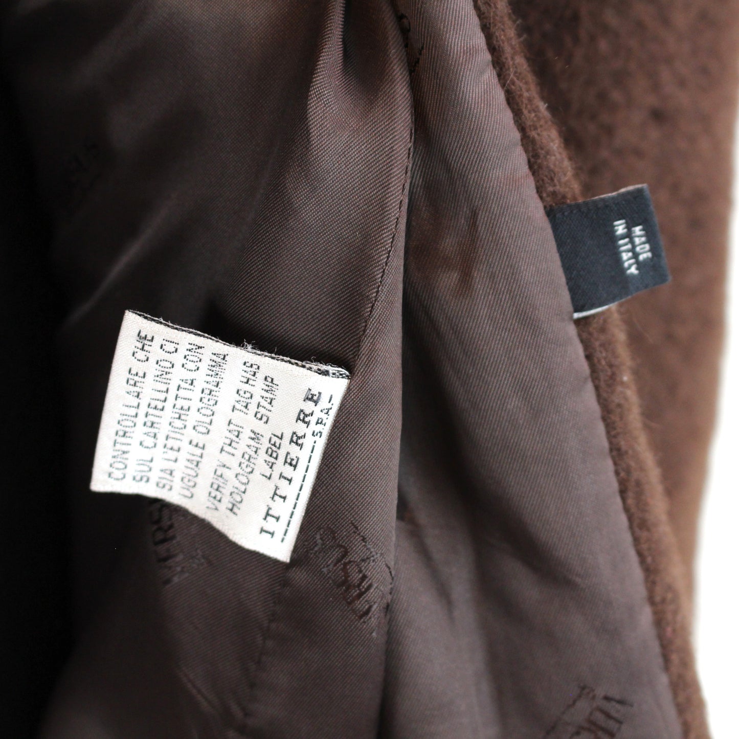 Versus Gianni Versace Mohair Coat
