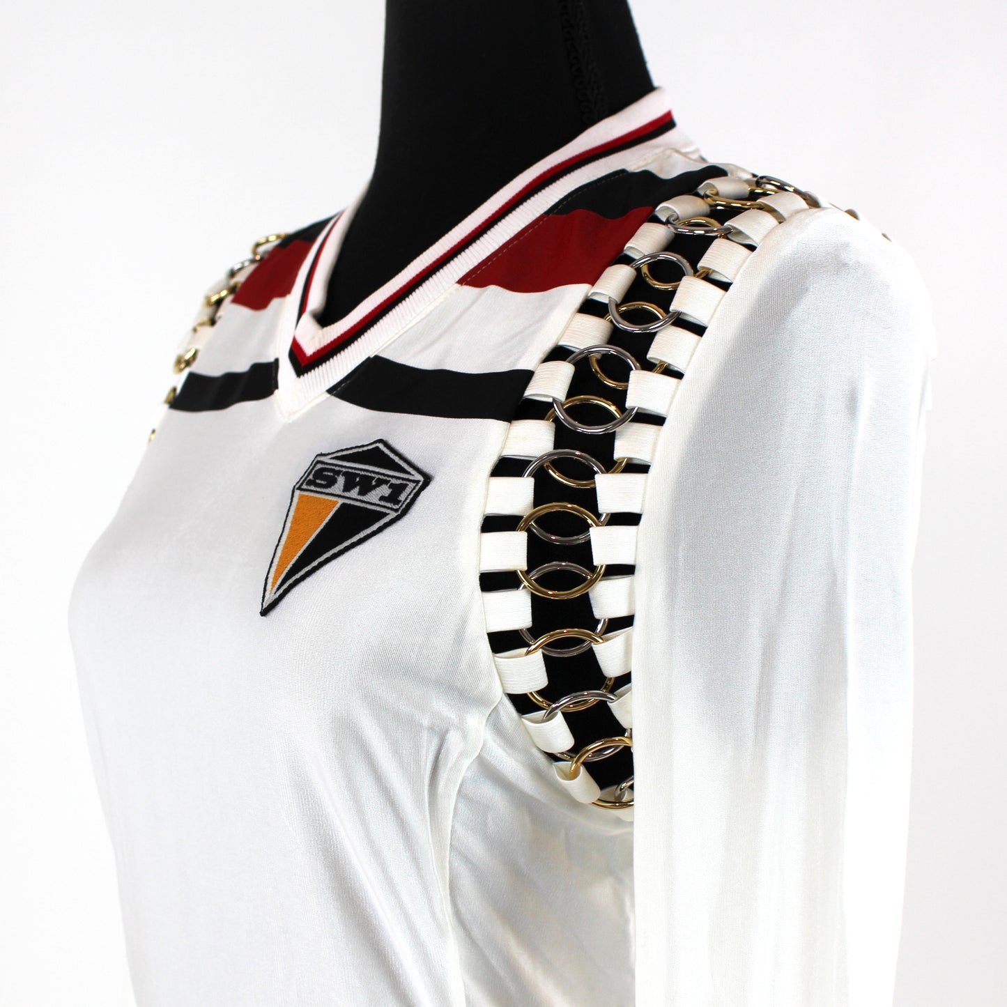 Burberry Ring Pierced Jersey Dress