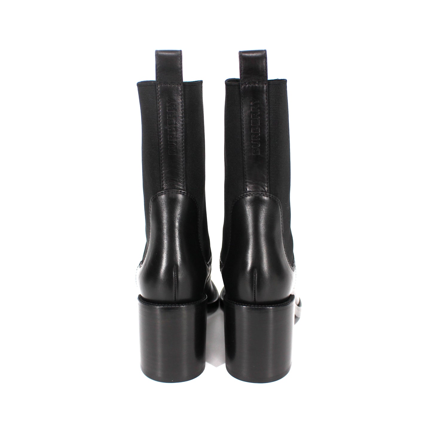 Burberry Lynton Leather Chelsea Booties