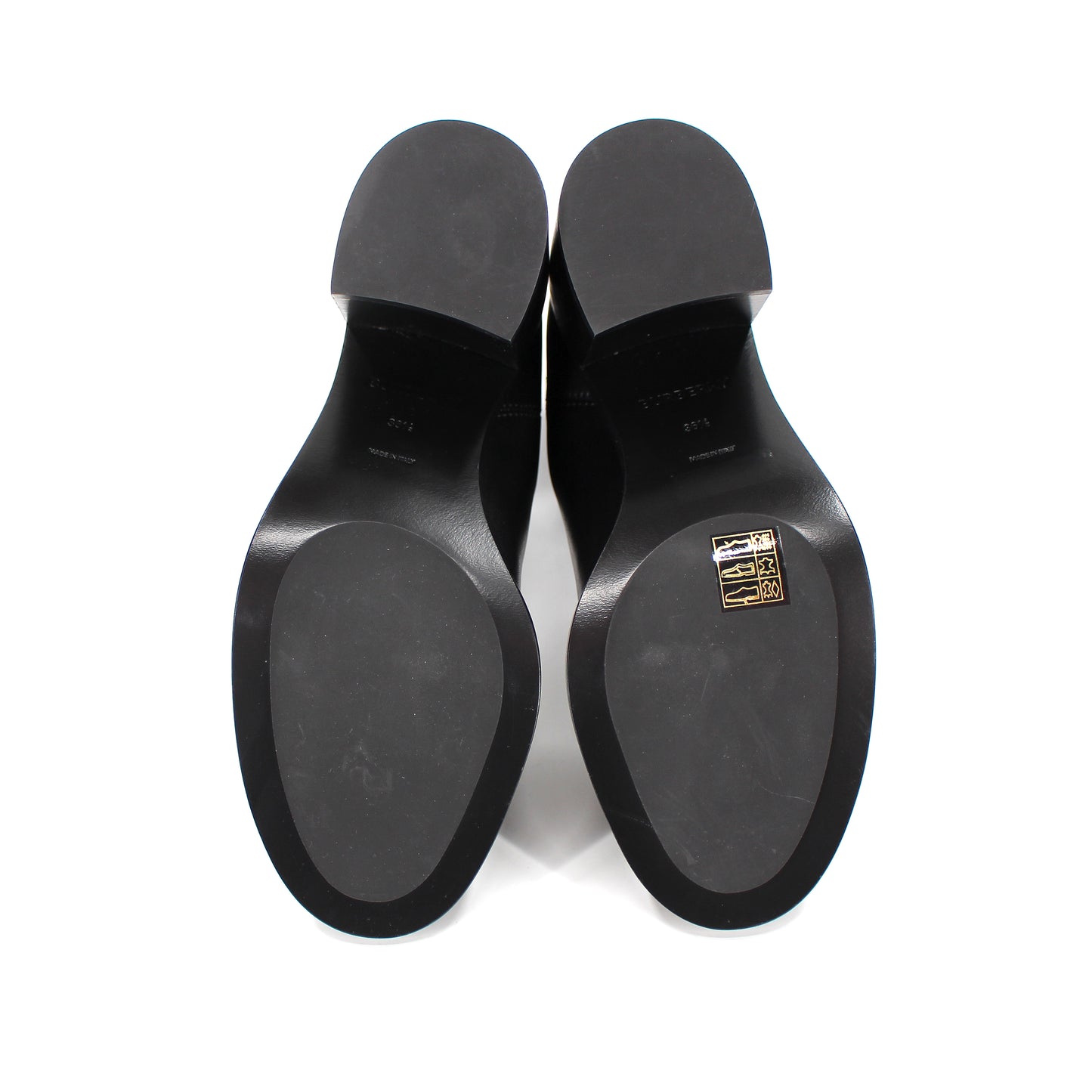 Burberry Lynton Leather Chelsea Booties