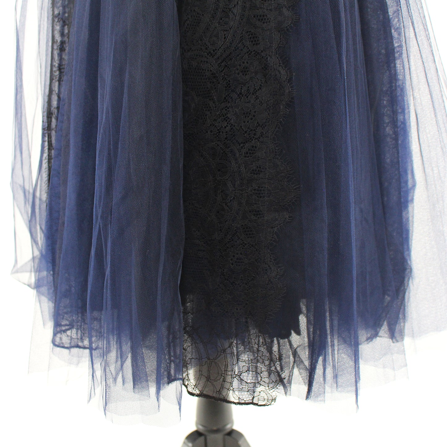 Burberry Lace Panel Tulle Skirt