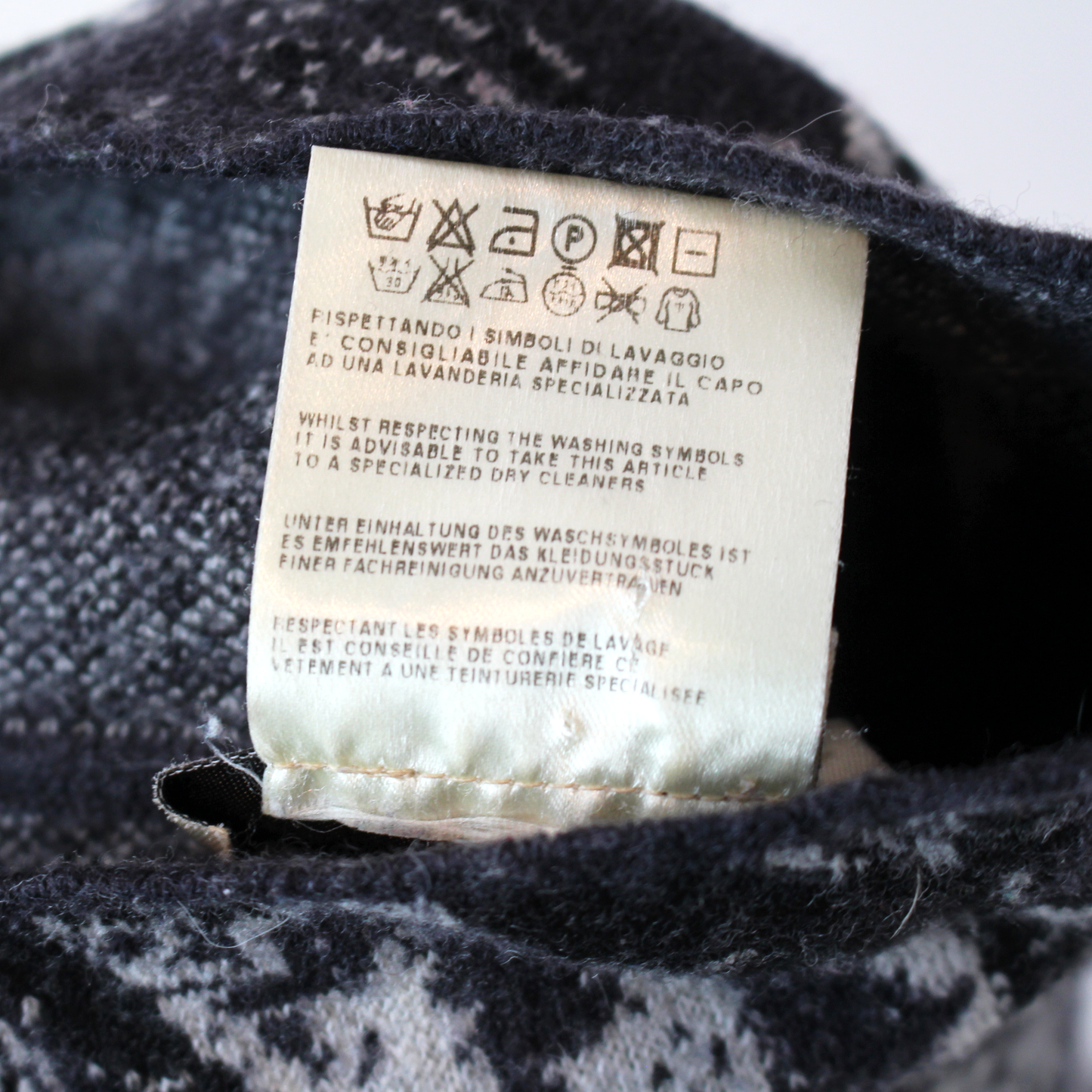 FUZZI Wool Funnel Neck Sweater