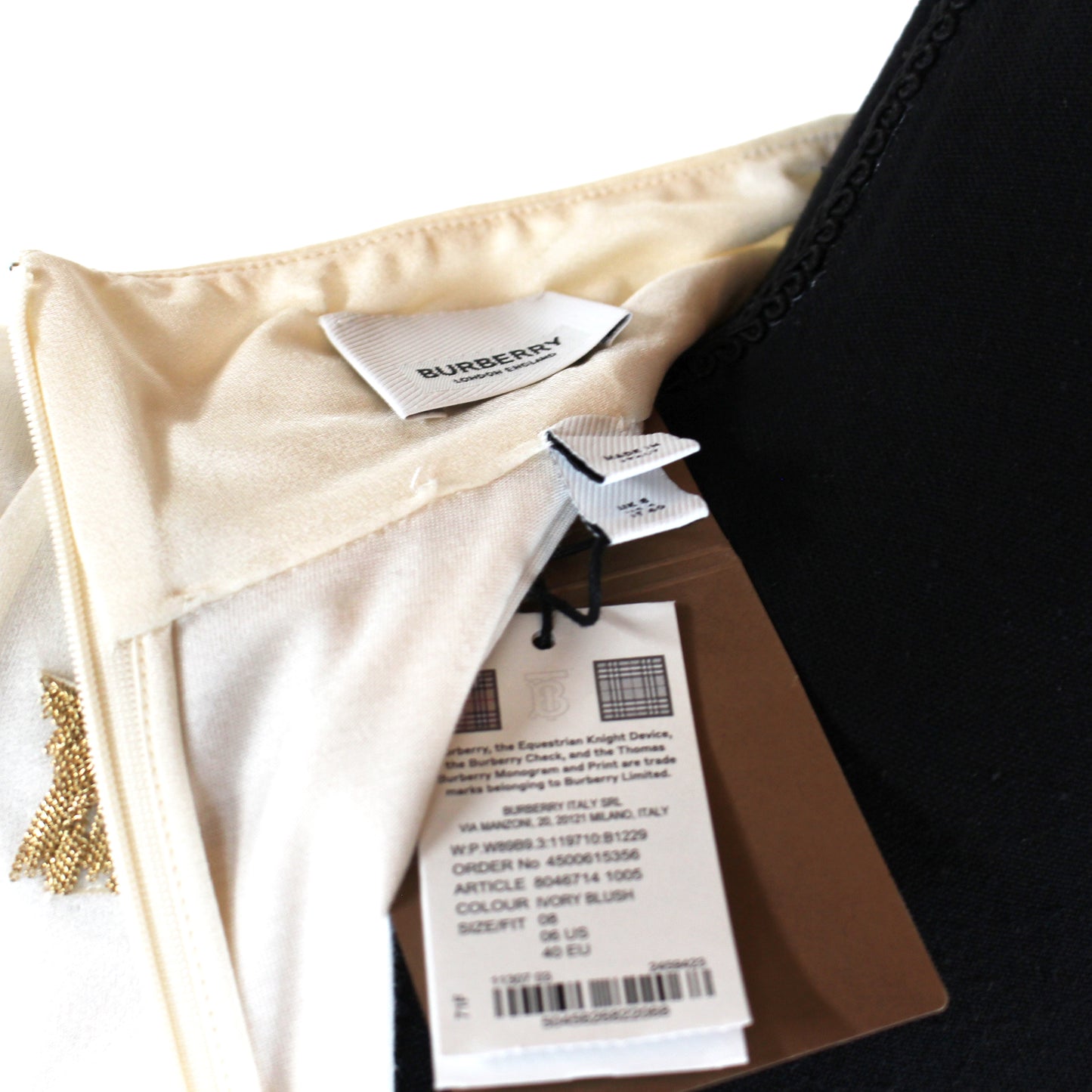 Burberry Star Draping Dress