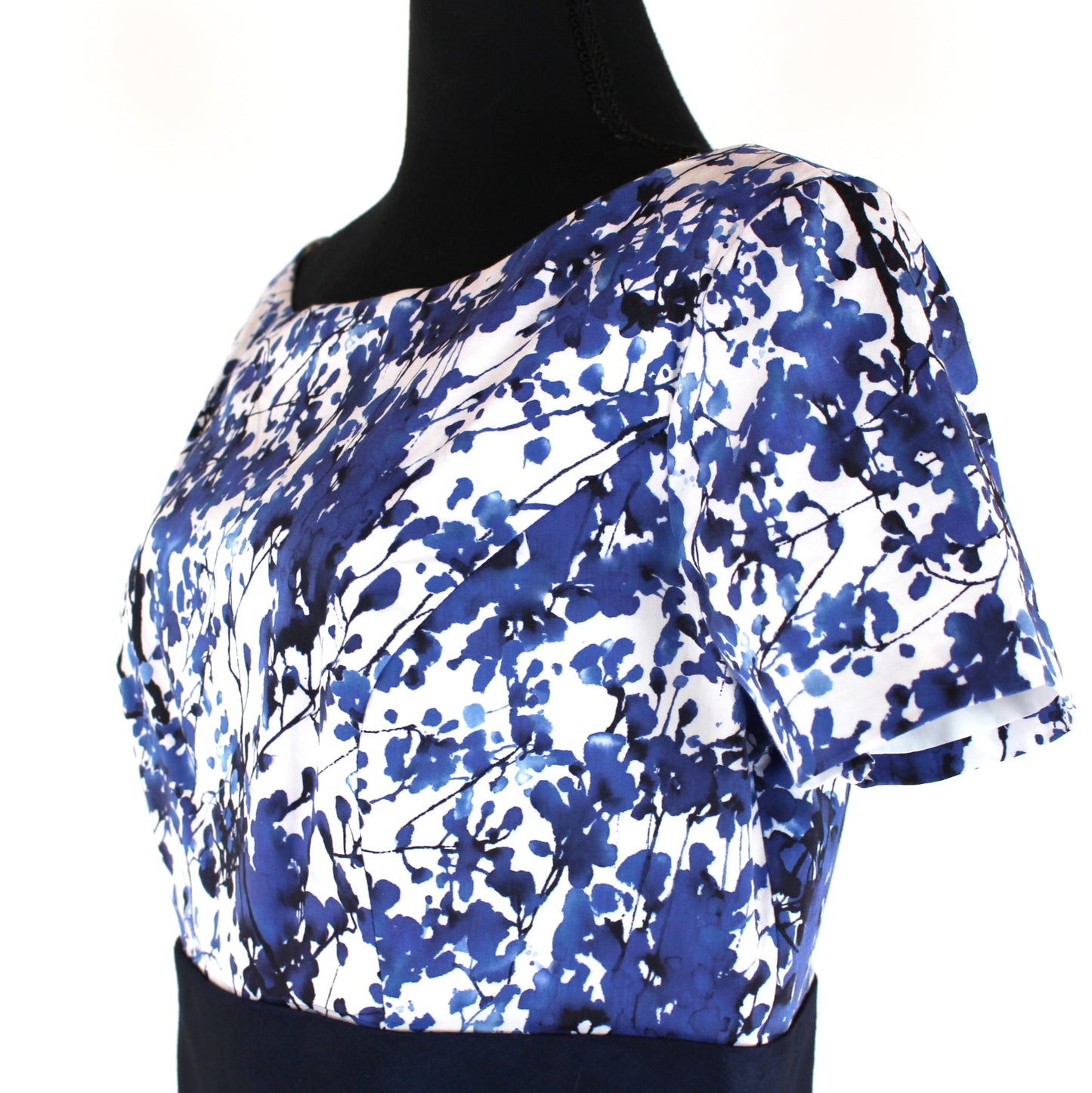 Theia Floral Sheath Dress