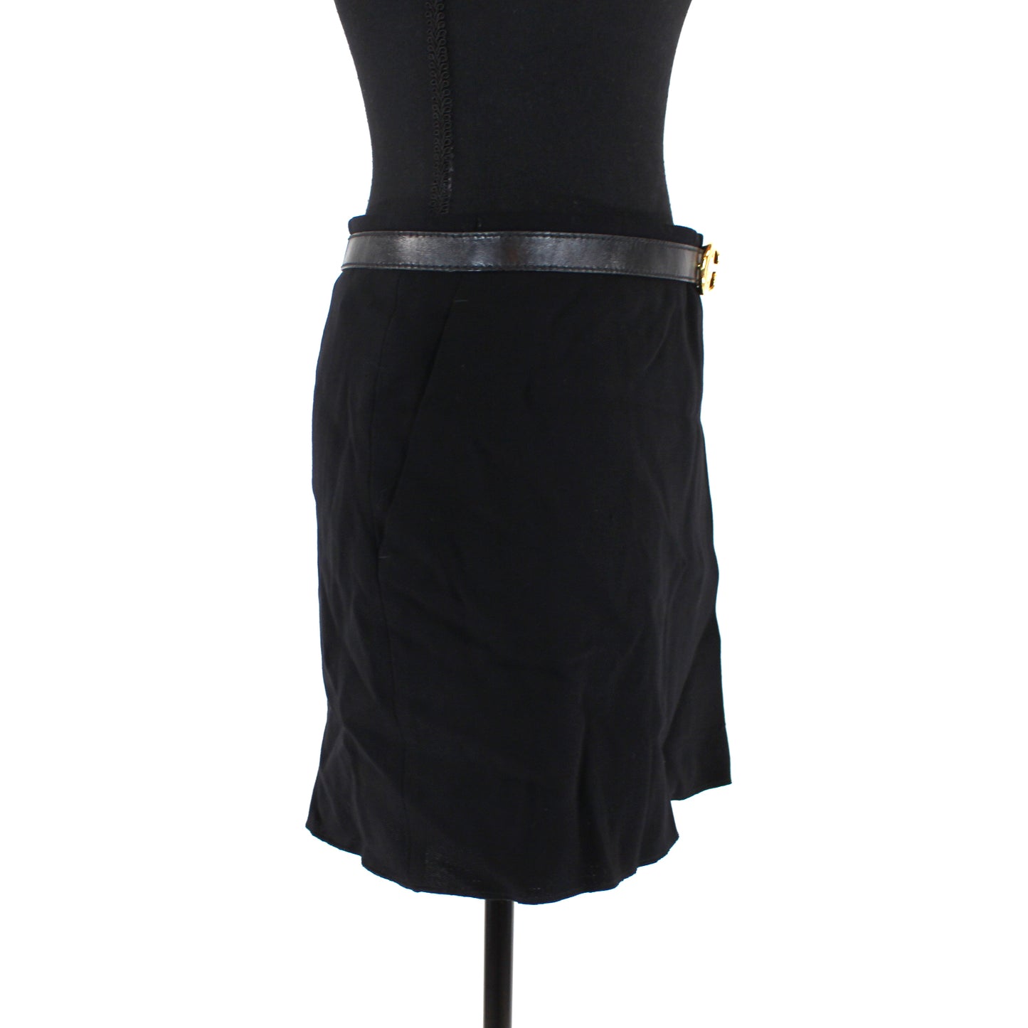 Gucci Wool Wrap Mini Skirt