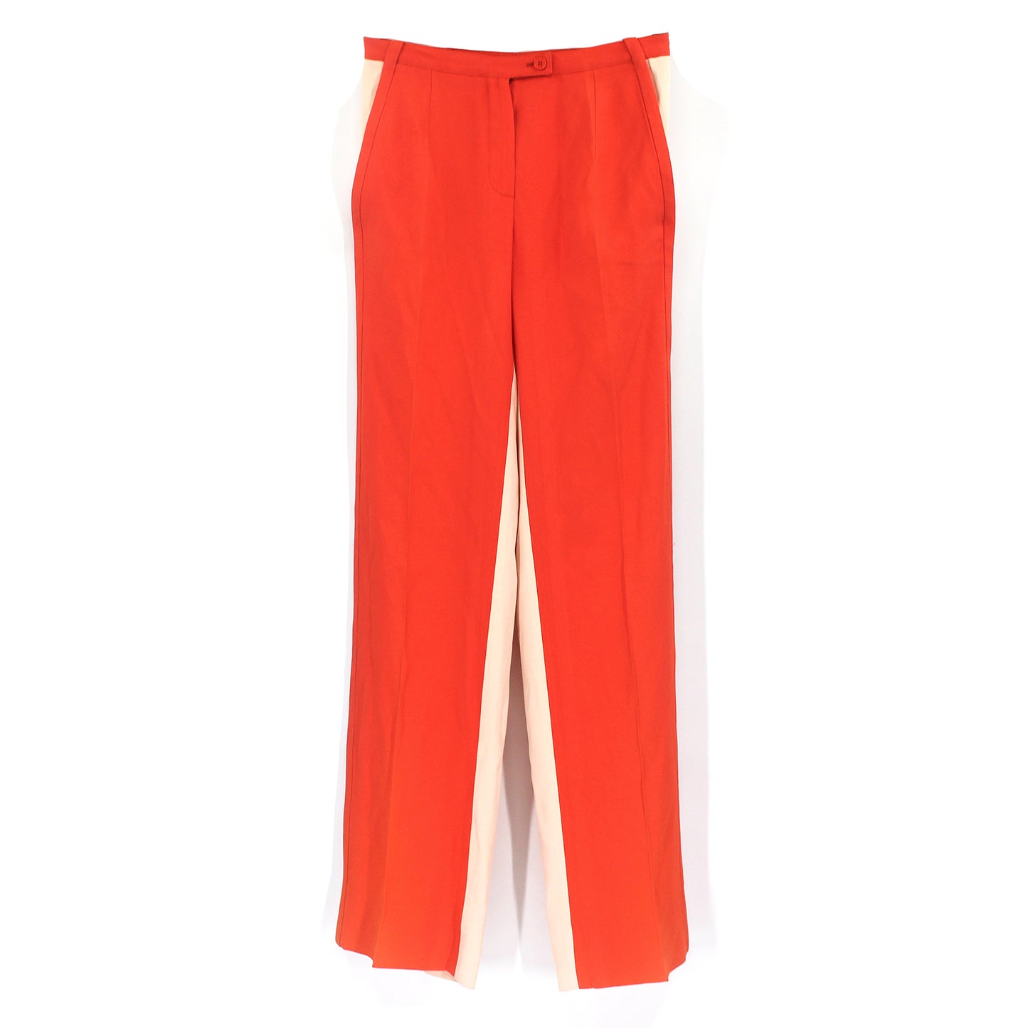 Fendi Color Block Crepe Pants