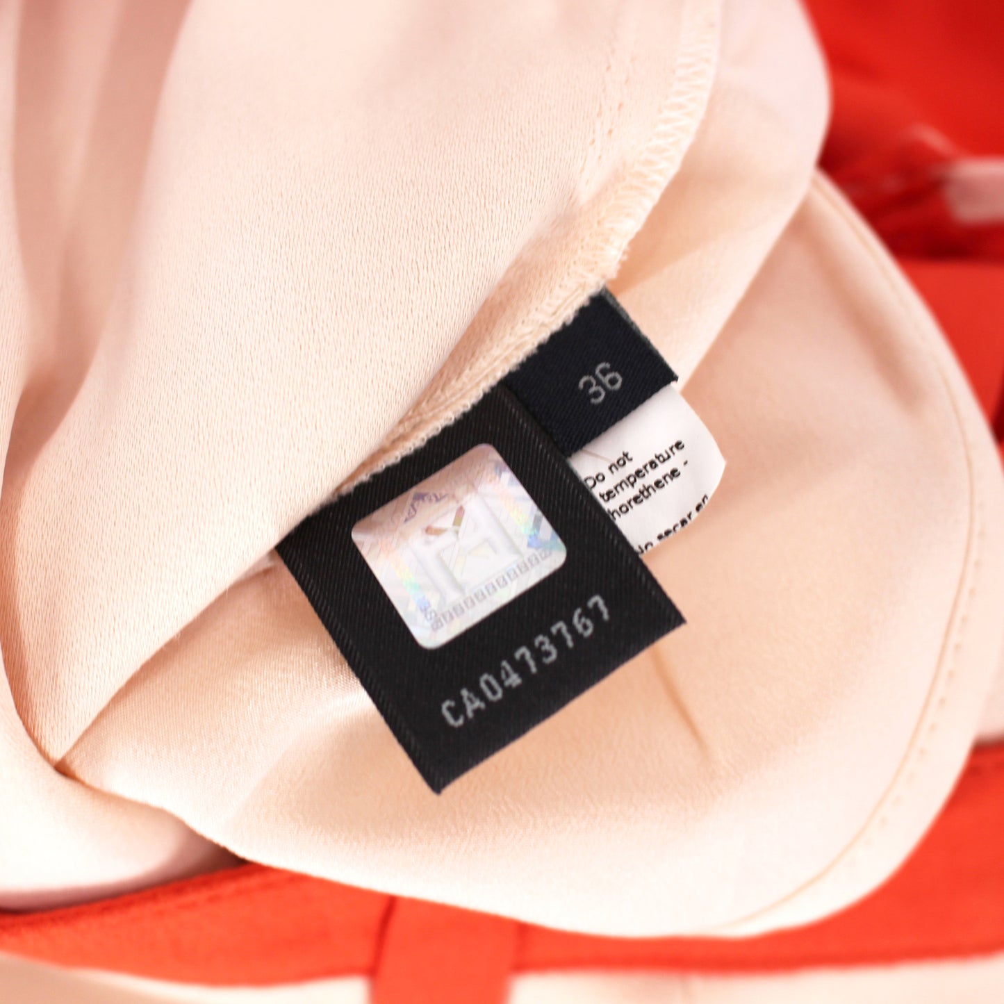 Fendi Color Block Crepe Pants