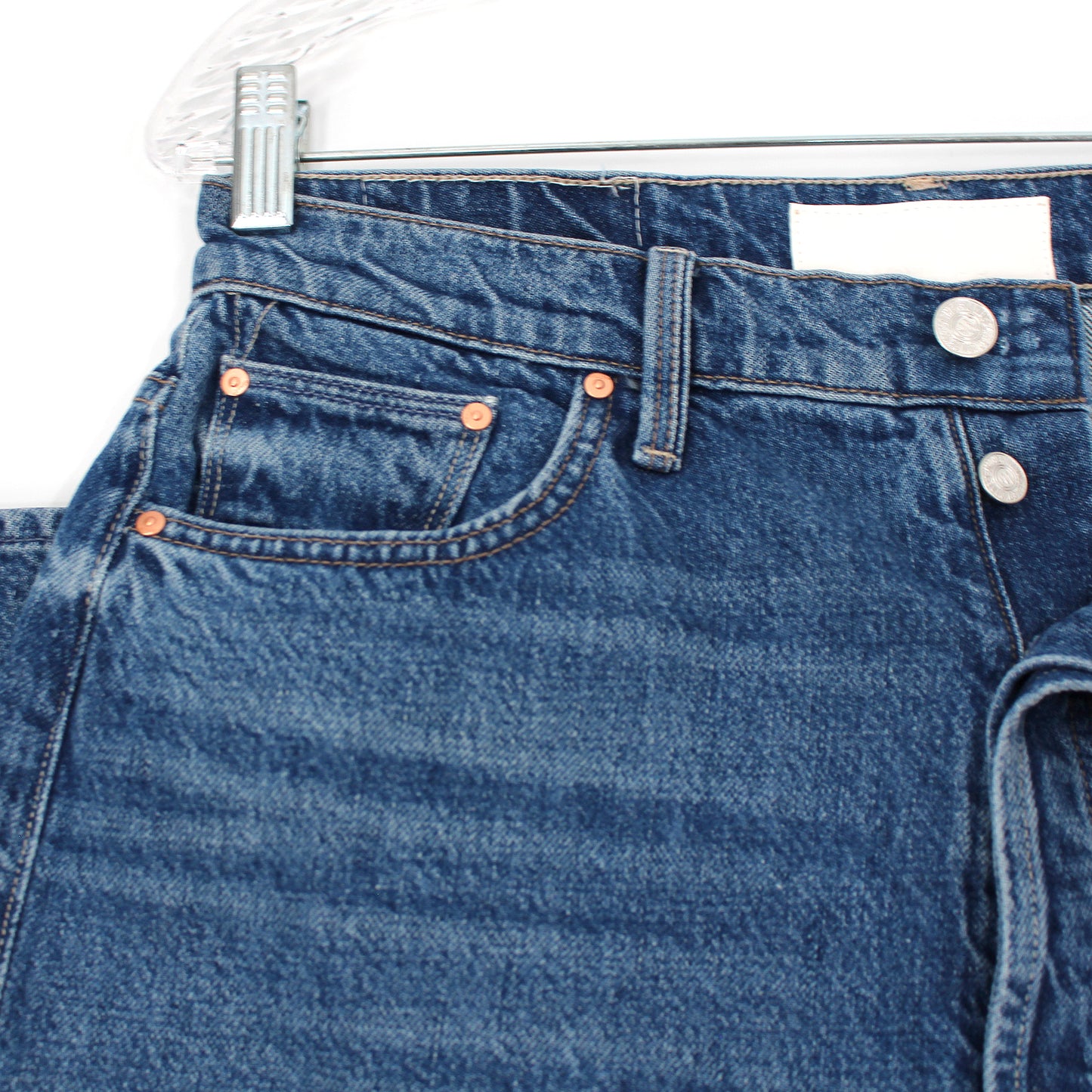 Mother Tune Up Hover Cuff Jeans