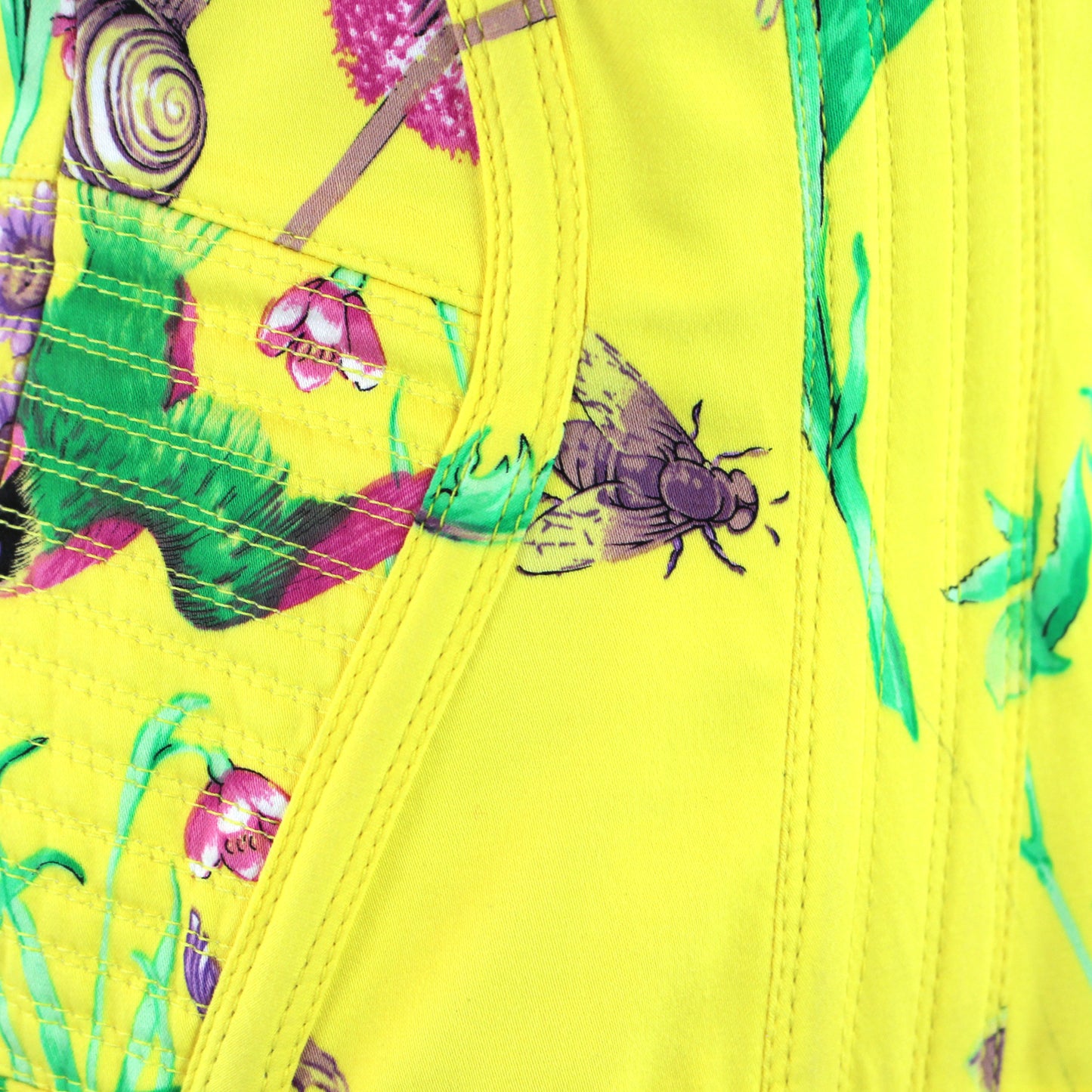 Versace Strapless Floral Corset