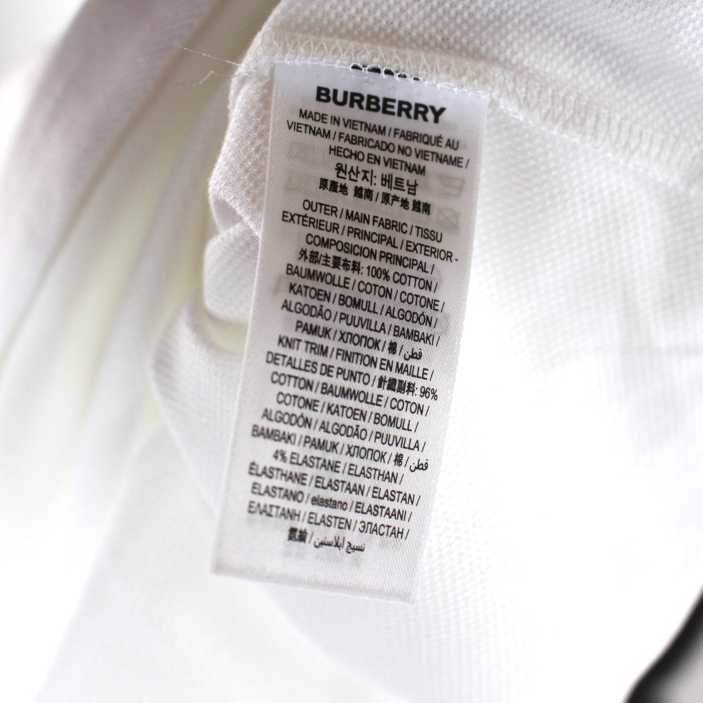 Burberry Short Sleeve Polo Shirt