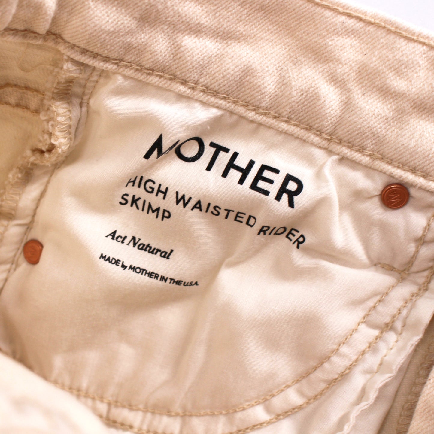Mother High Waisted Rider Jeans